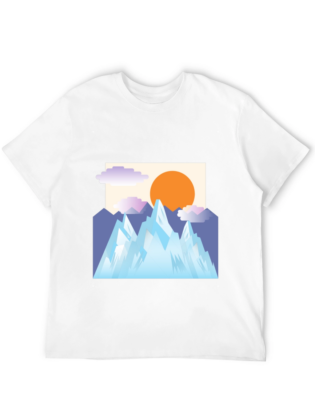 Mountain Vista Black Tee - Adventure Ready!