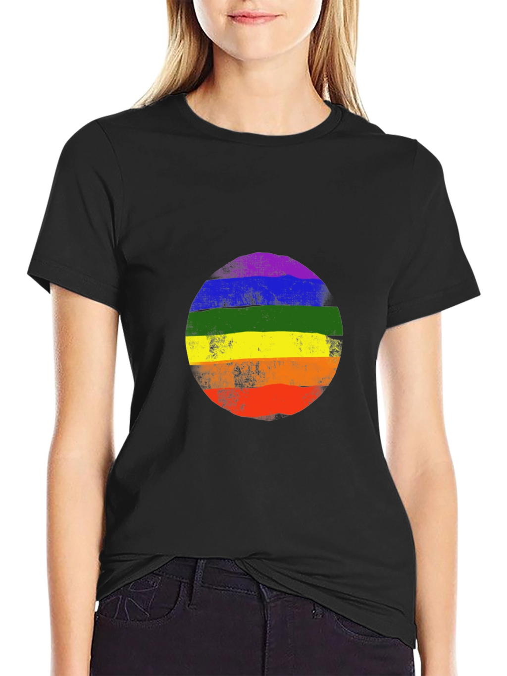 Rainbow Pride Graphic Tee - Soft Cotton Unisex Shirt