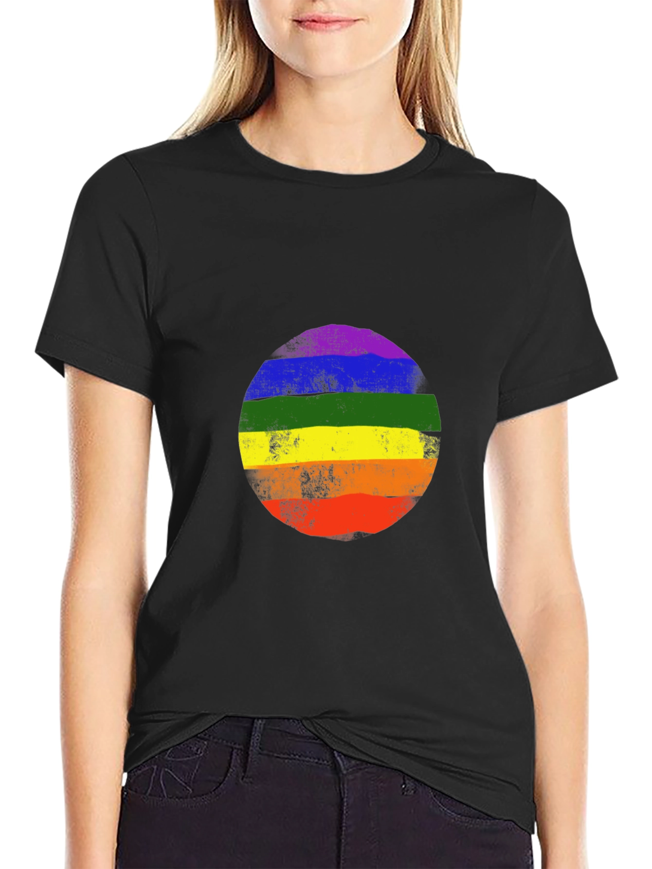 Rainbow Pride Graphic Tee - Soft Cotton Unisex Shirt