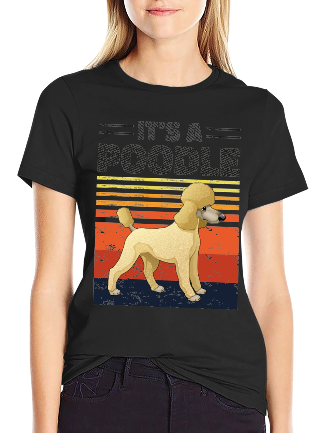 Its A Poodle Graphic T-Shirt