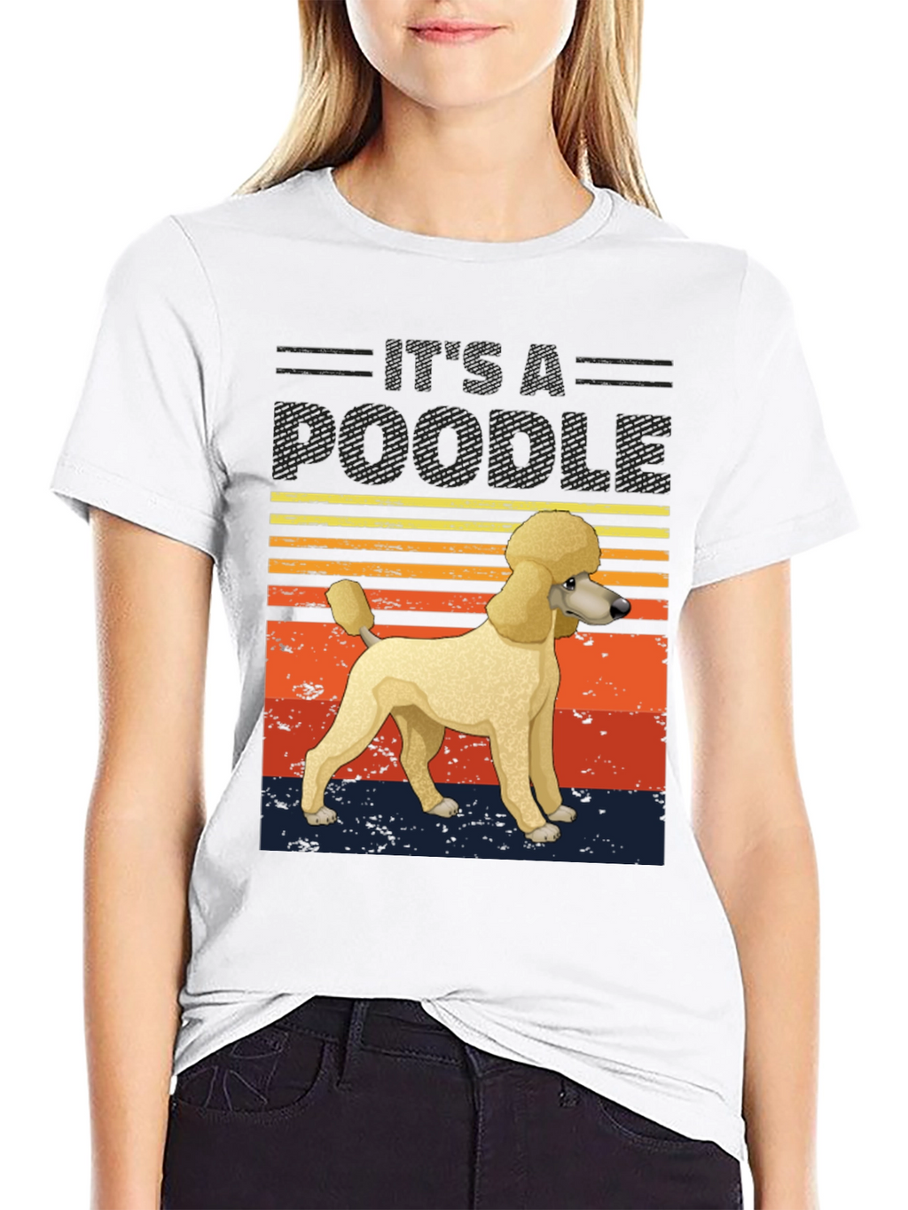 Its A Poodle Graphic T-Shirt