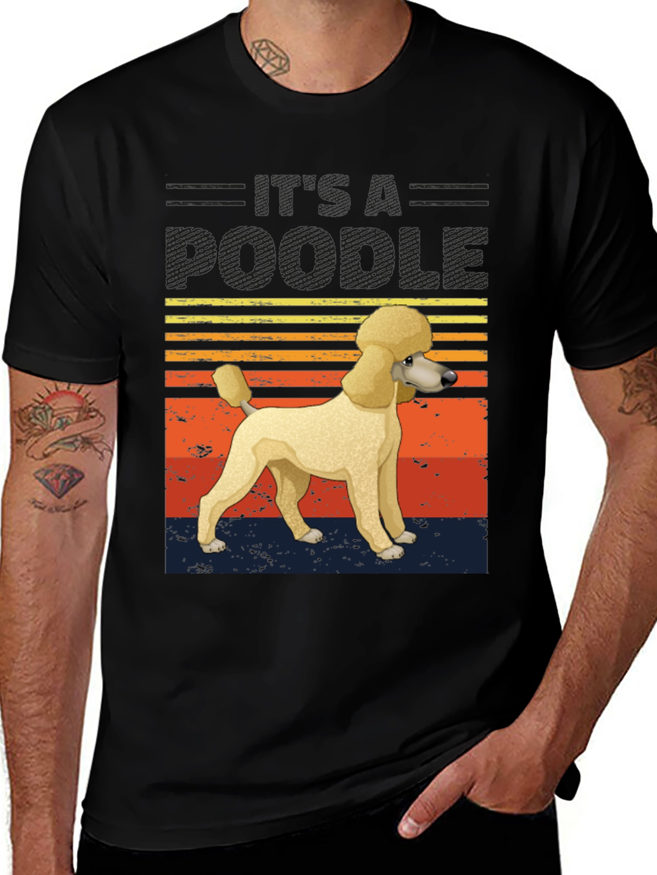 Its A Poodle Graphic T-Shirt