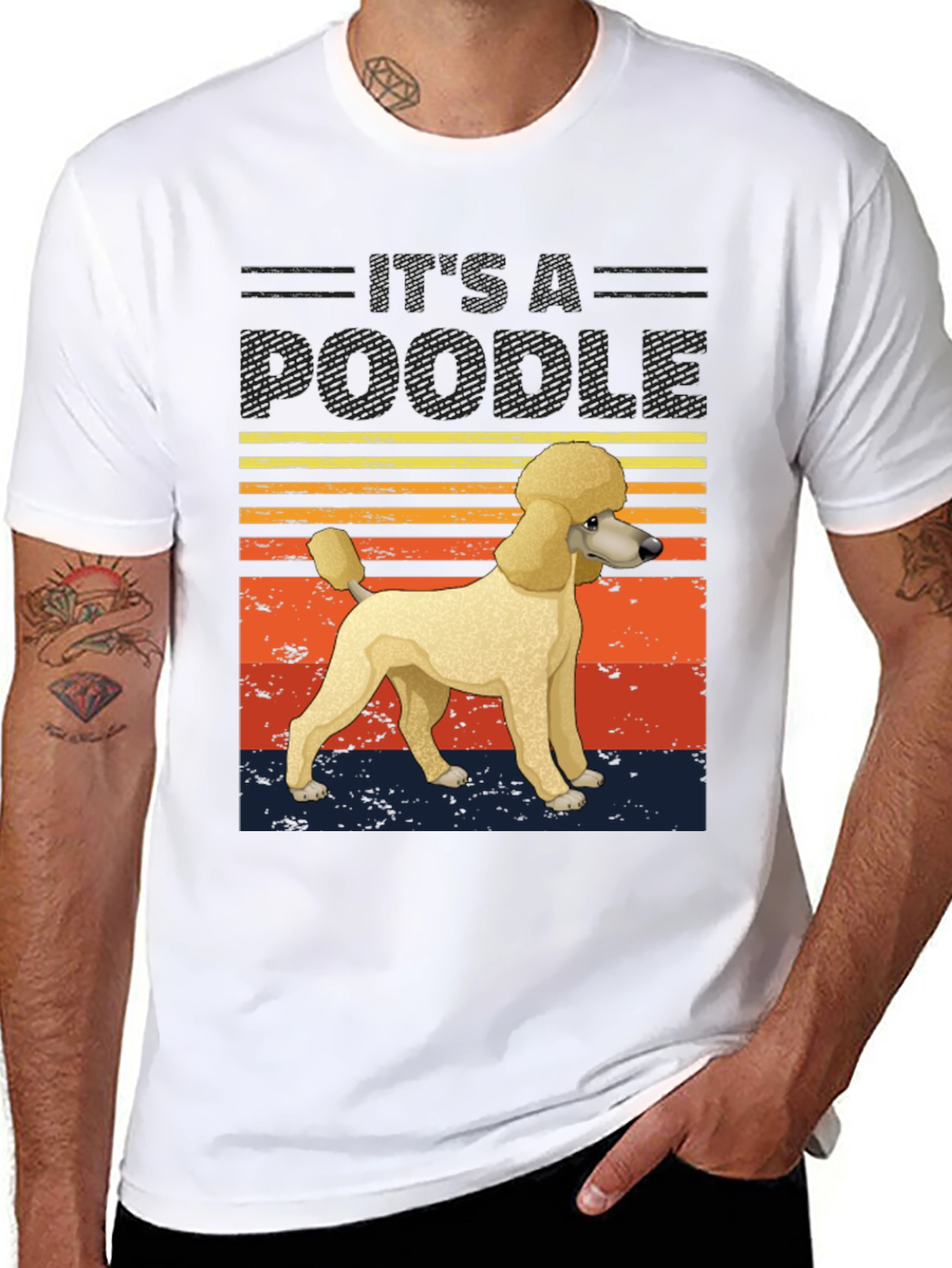 Its A Poodle Graphic T-Shirt