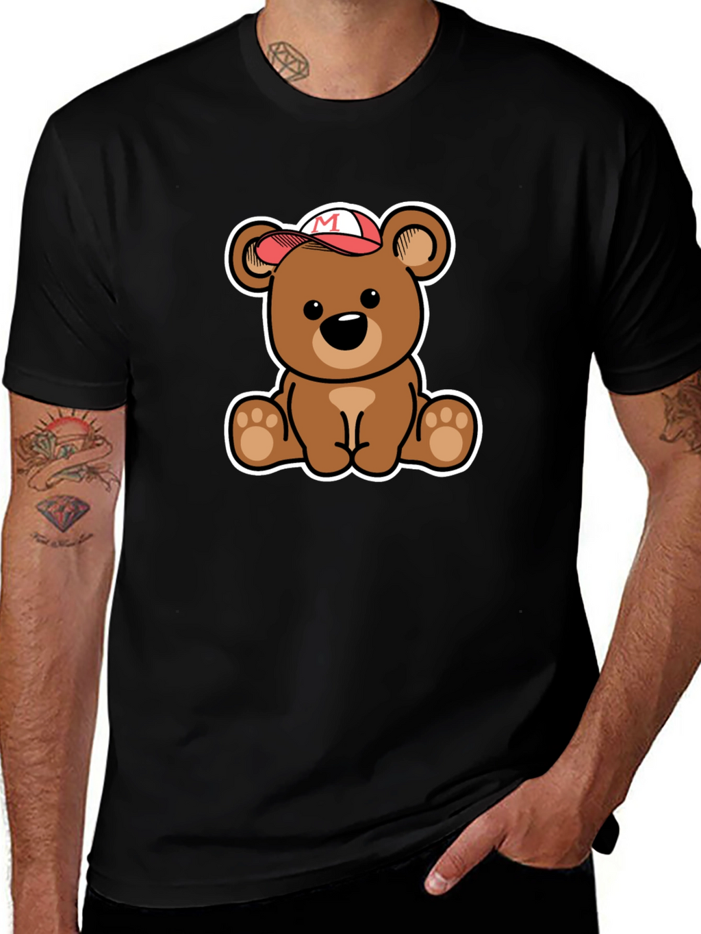 Cute Cartoon Bear T-Shirt