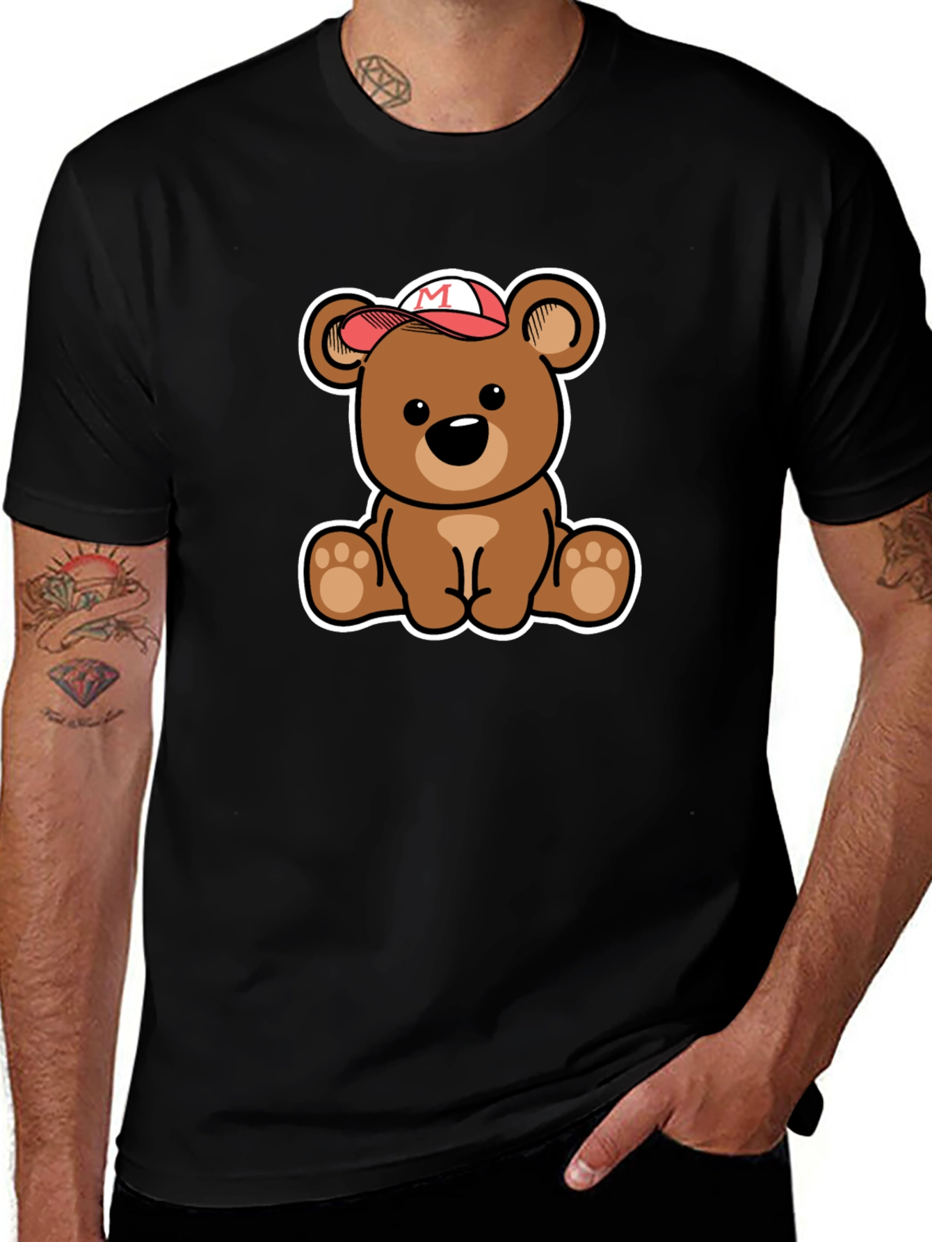 Cute Cartoon Bear T-Shirt