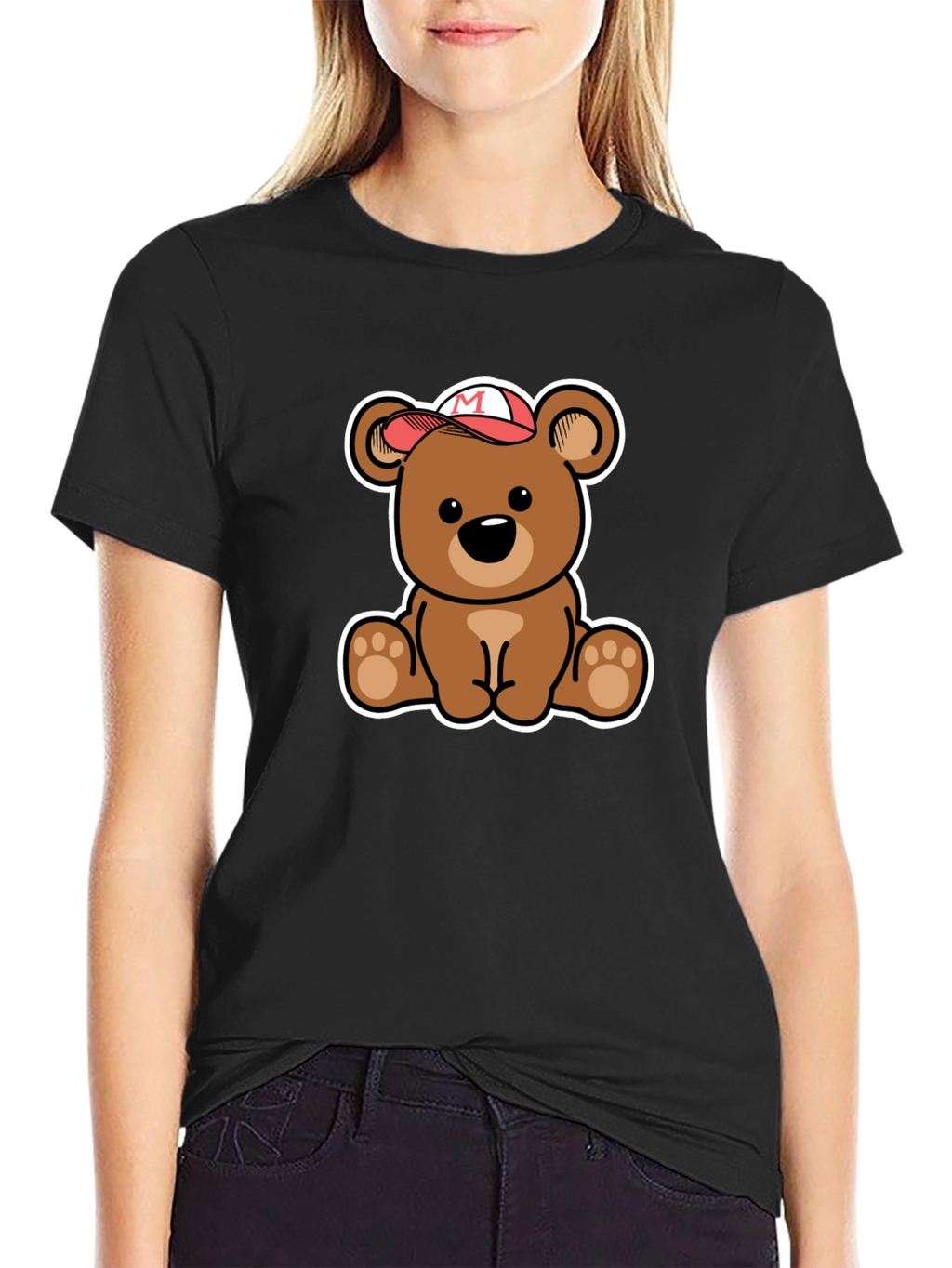 Cute Cartoon Bear T-Shirt