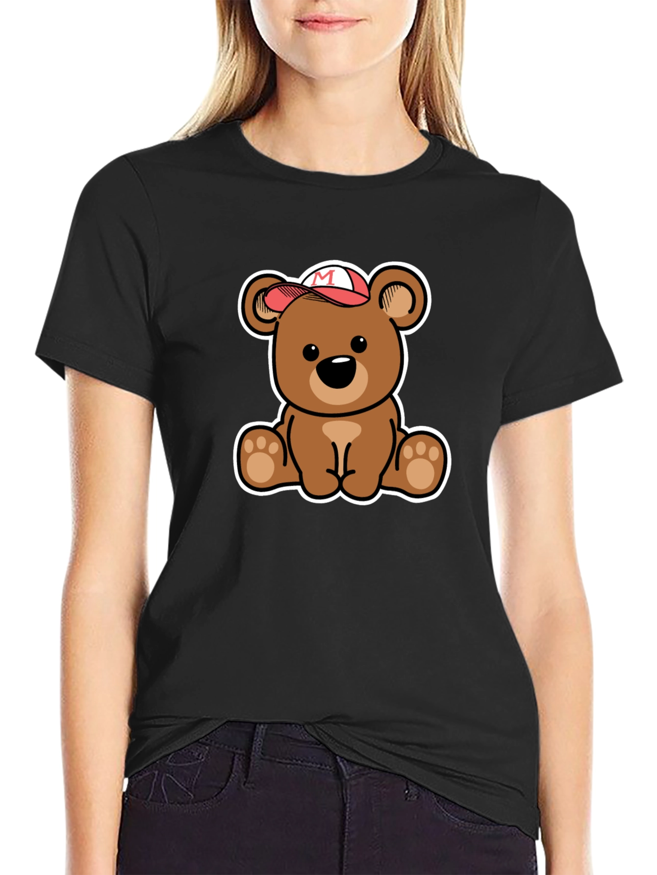 Cute Cartoon Bear T-Shirt