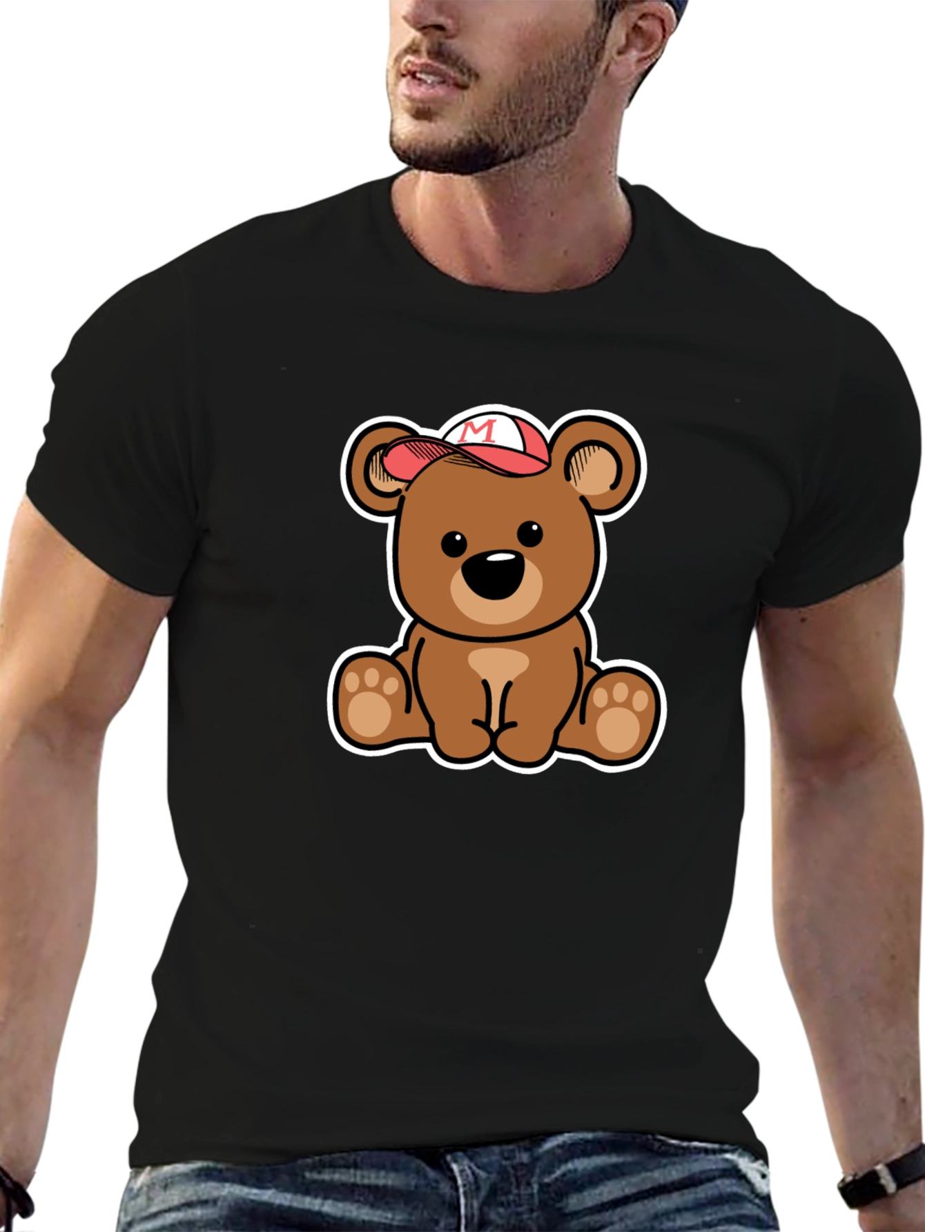 Cute Cartoon Bear T-Shirt