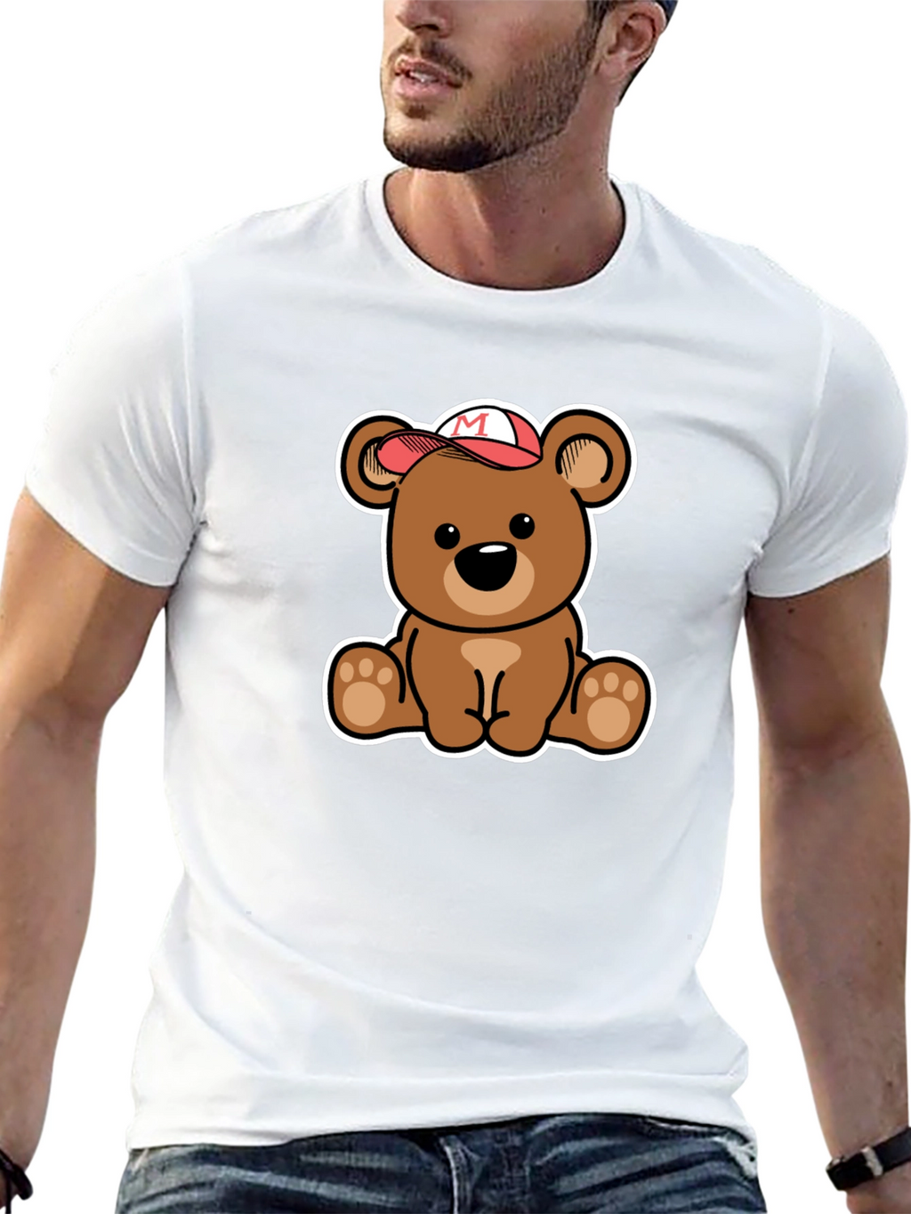 Cute Cartoon Bear T-Shirt