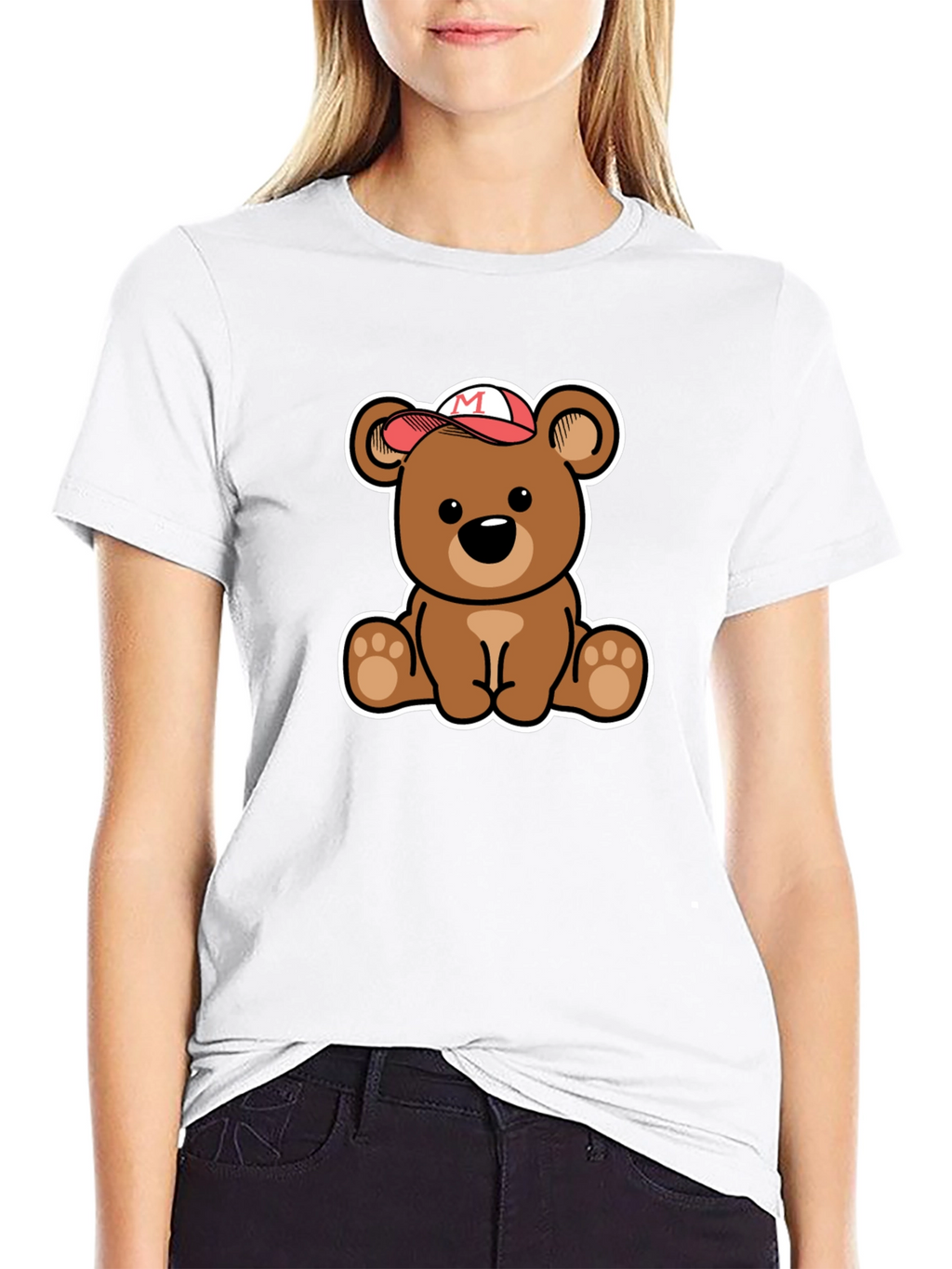Cute Cartoon Bear T-Shirt
