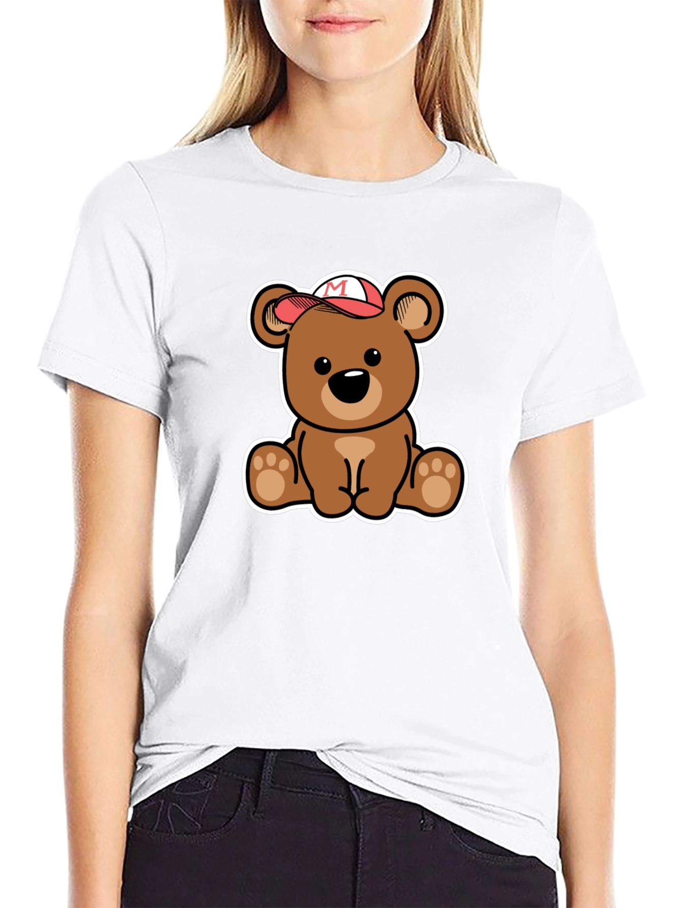 Cute Cartoon Bear T-Shirt