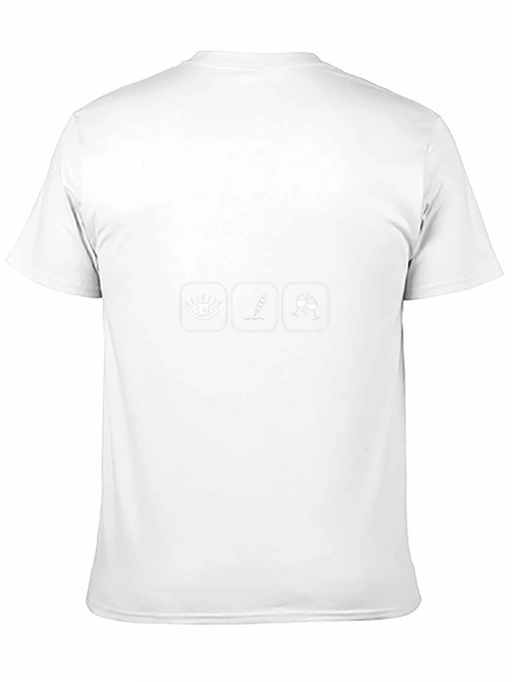 Eye Loaf Wine Black Graphic Tee