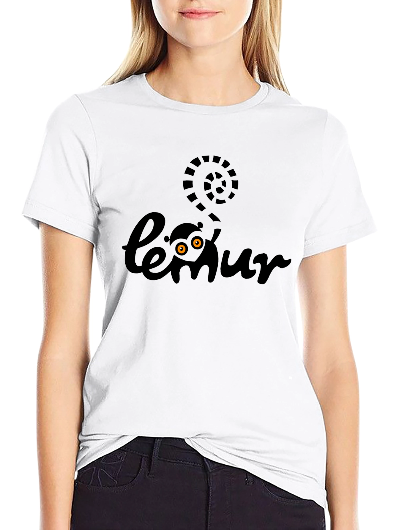 Lemur Graphic Tee - Unique Animal Lover Design
