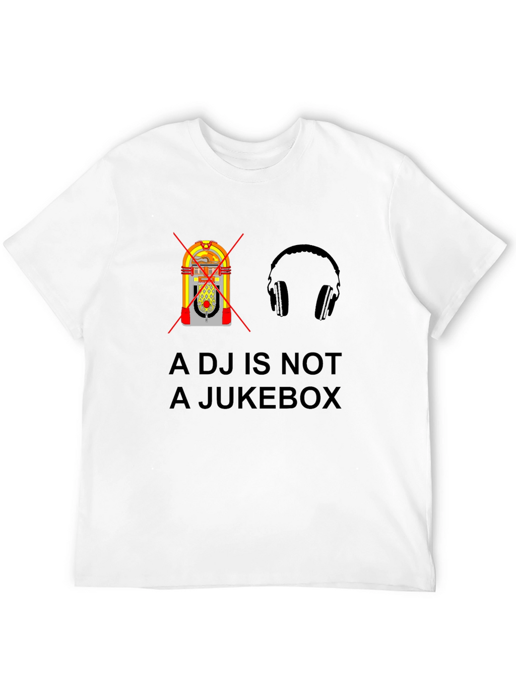 DJ Not Jukebox Graphic T-Shirt