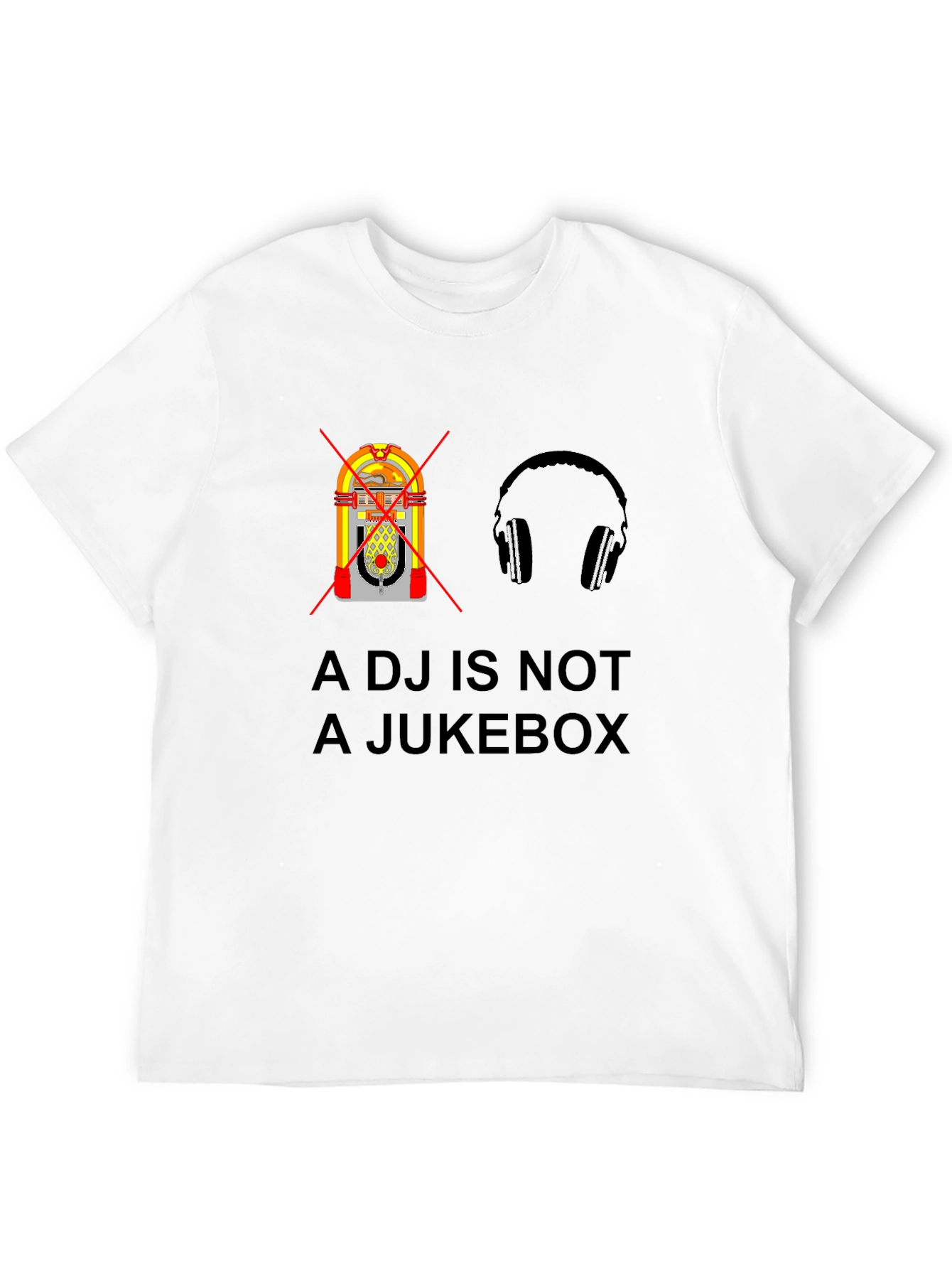 DJ Not Jukebox Graphic T-Shirt