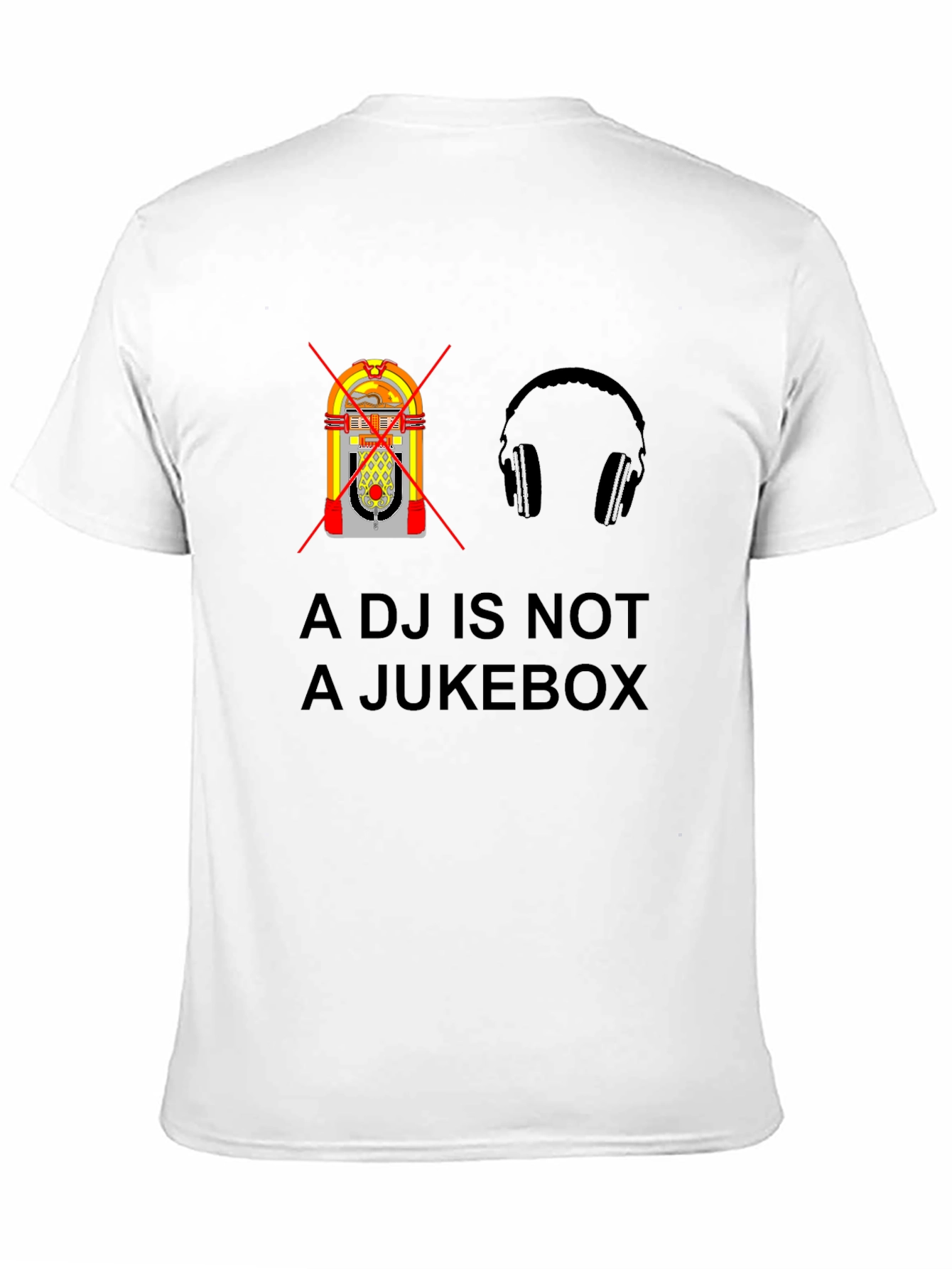 DJ Not Jukebox Graphic T-Shirt