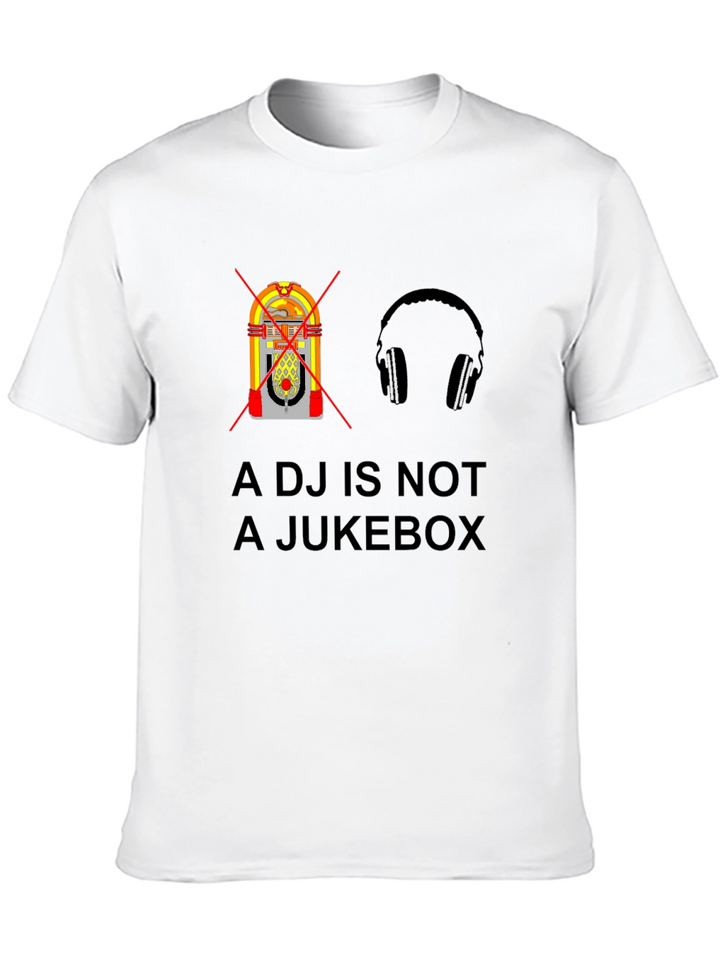 DJ Not Jukebox Graphic T-Shirt