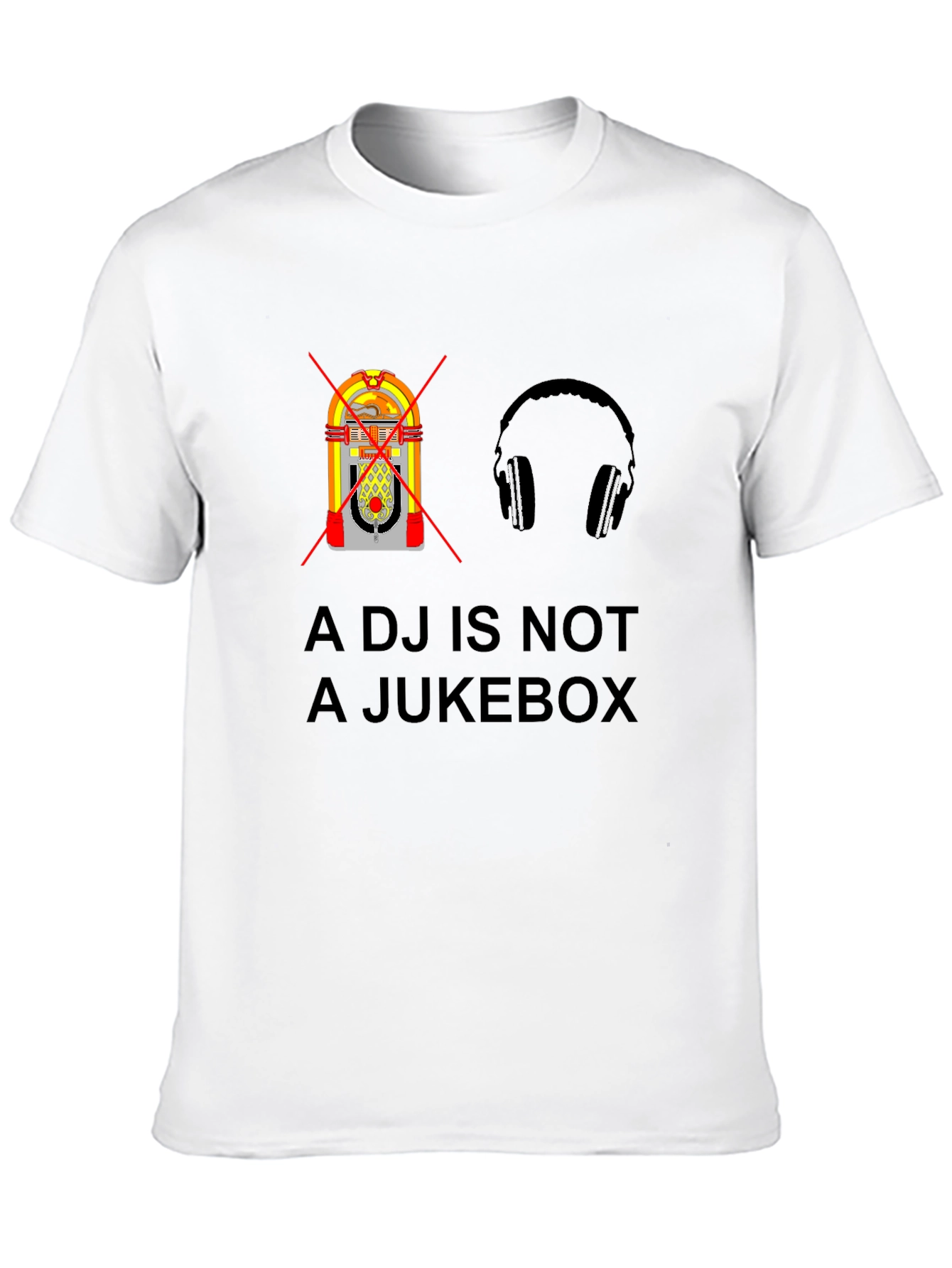 DJ Not Jukebox Graphic T-Shirt