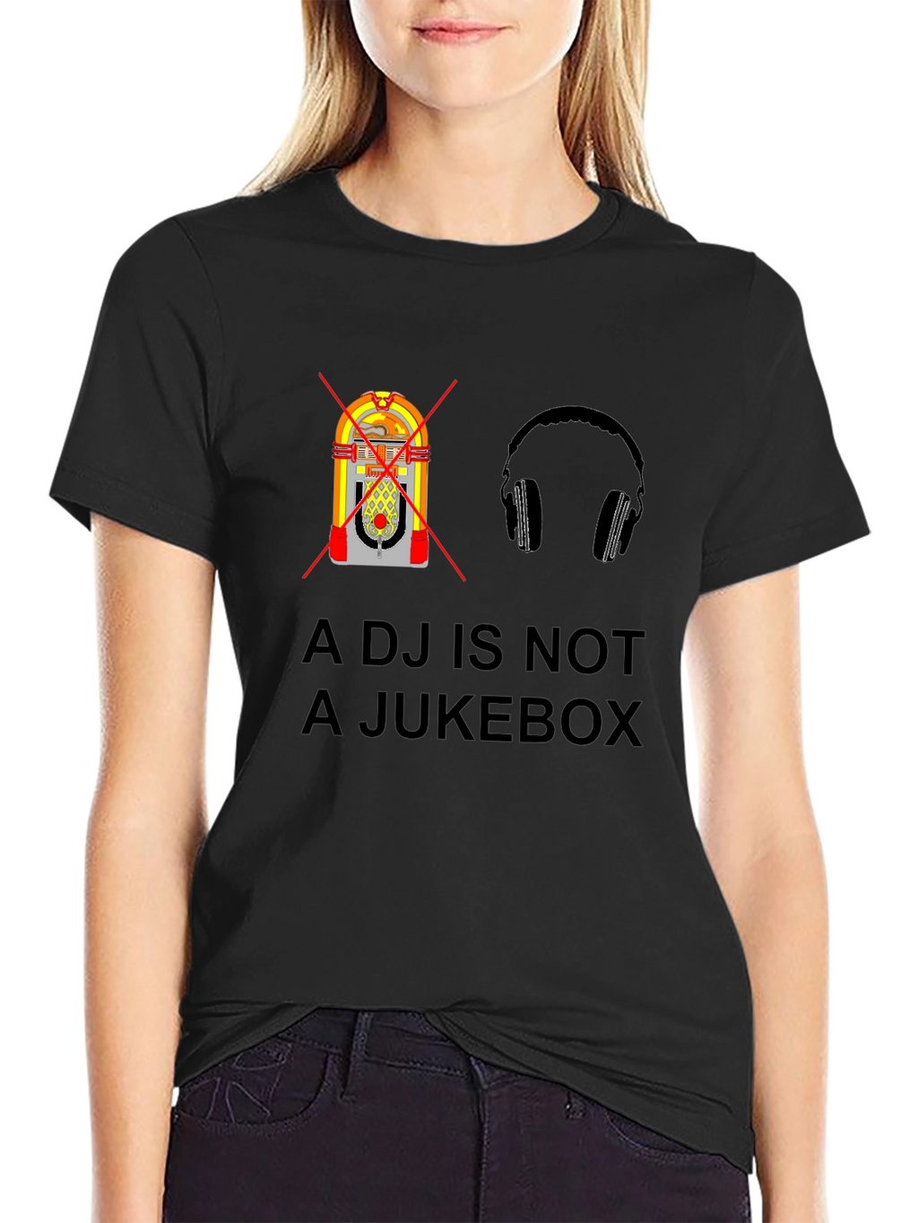 DJ Not Jukebox Graphic T-Shirt