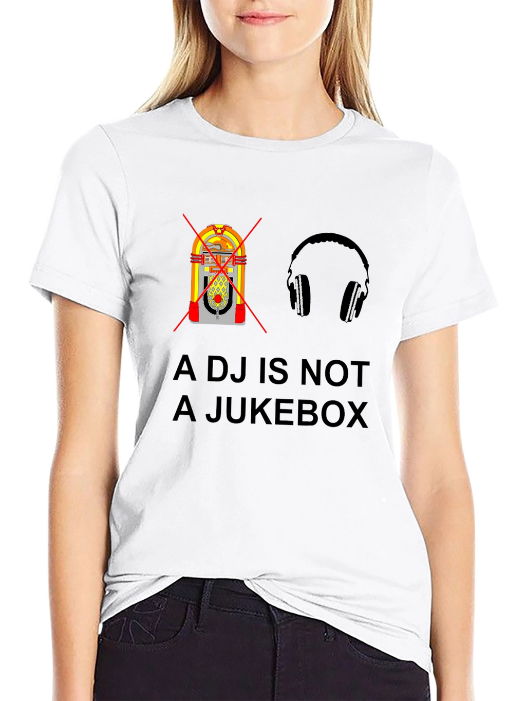 DJ Not Jukebox Graphic T-Shirt