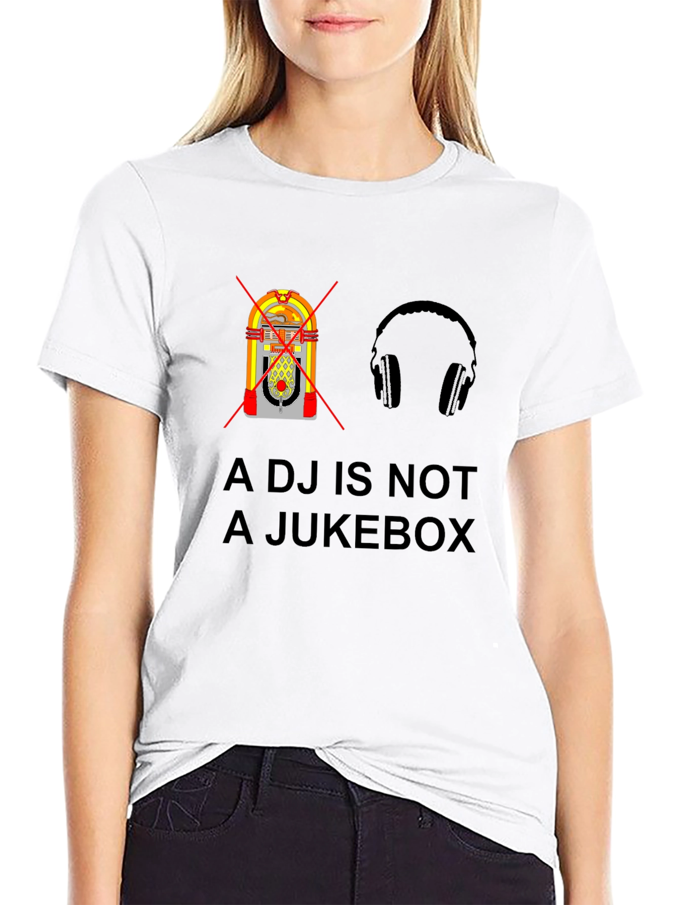 DJ Not Jukebox Graphic T-Shirt
