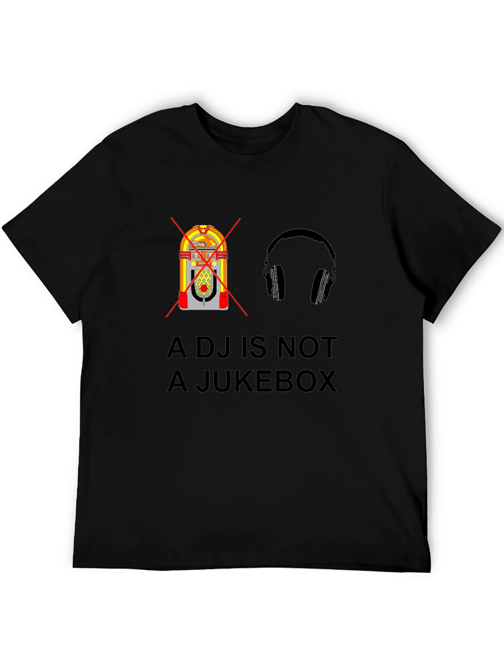 DJ Not Jukebox Graphic T-Shirt