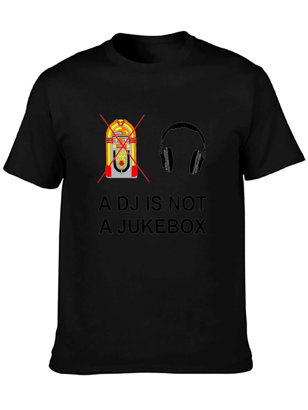 DJ Not Jukebox Graphic T-Shirt