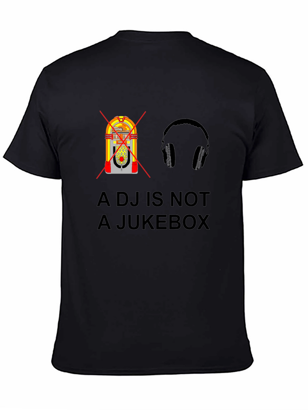 DJ Not Jukebox Graphic T-Shirt