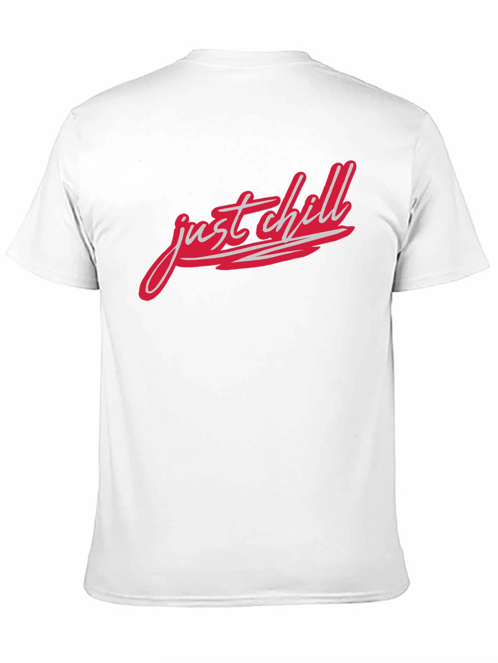 Just Chill Black Graphic Tee