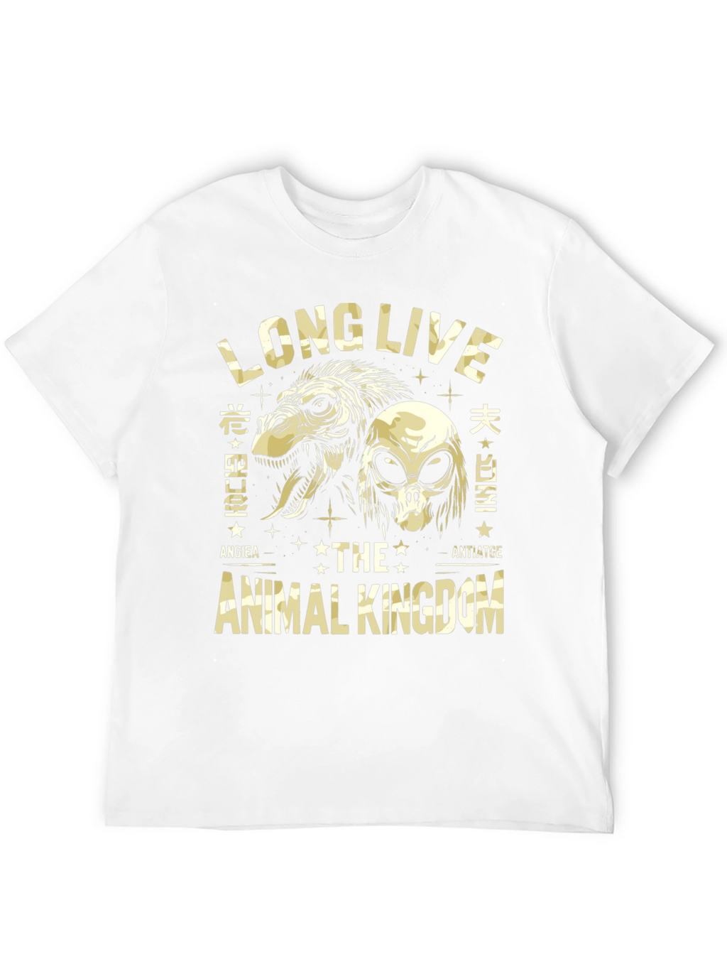 Long Live Animal Kingdom Black Graphic T-Shirt