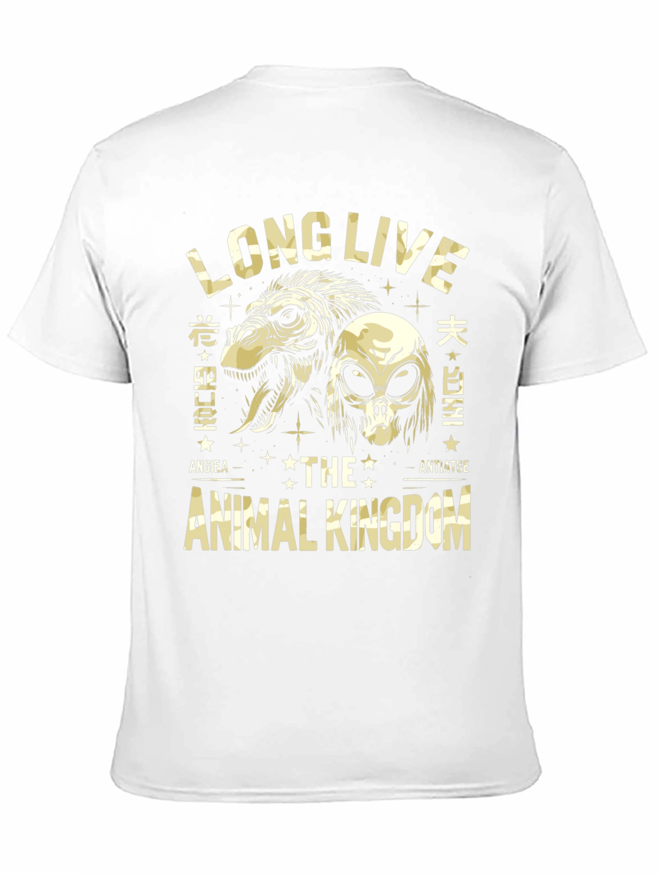 Long Live Animal Kingdom Black Graphic T-Shirt