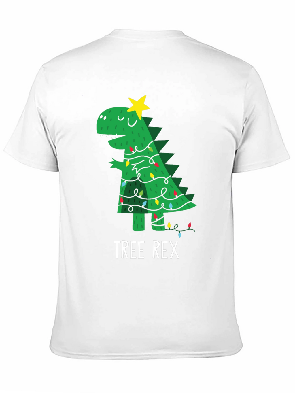 Tree Rex Christmas T-Shirt - Festive Dinosaur Tee