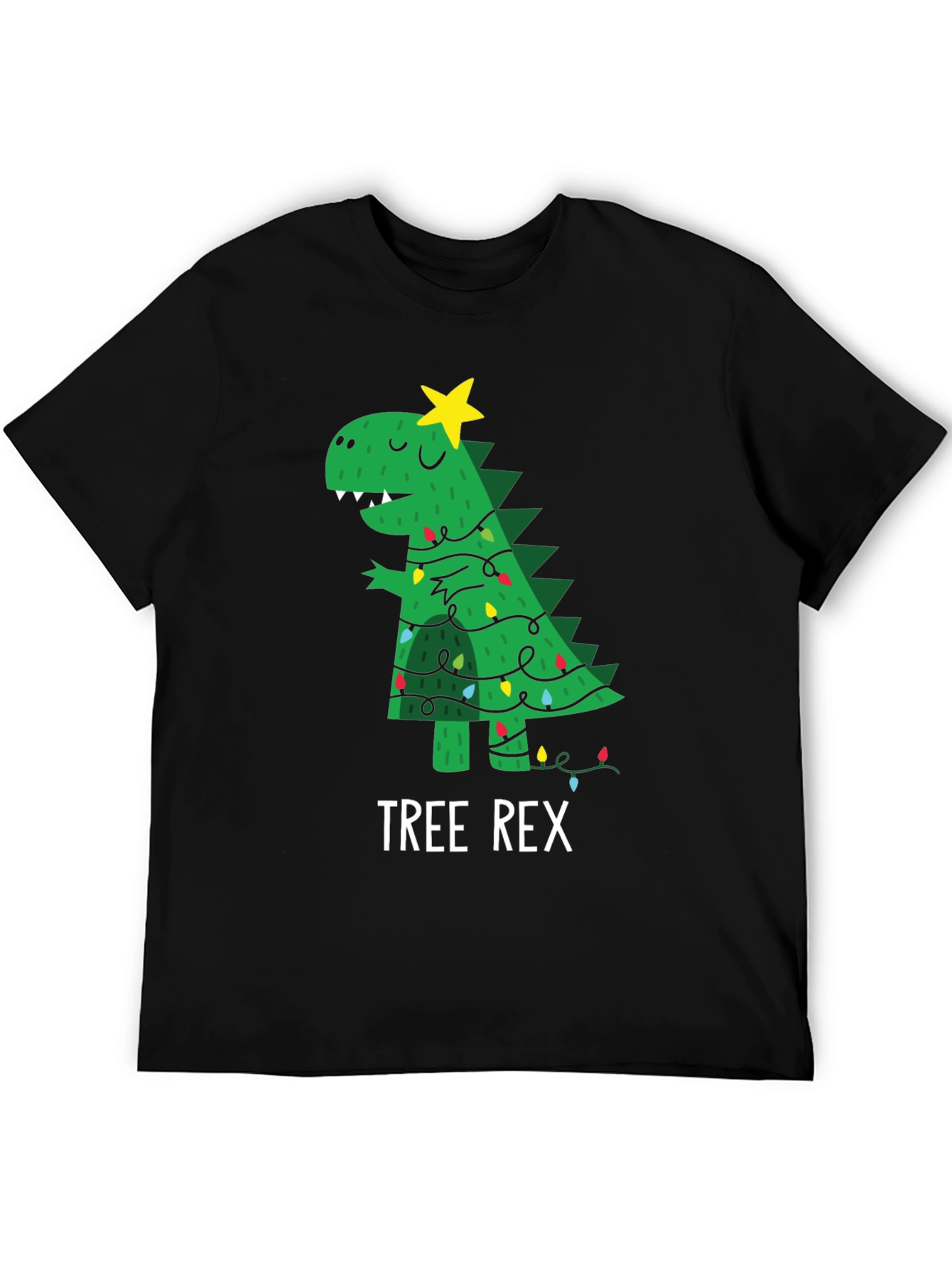 Tree Rex Christmas T-Shirt - Festive Dinosaur Tee