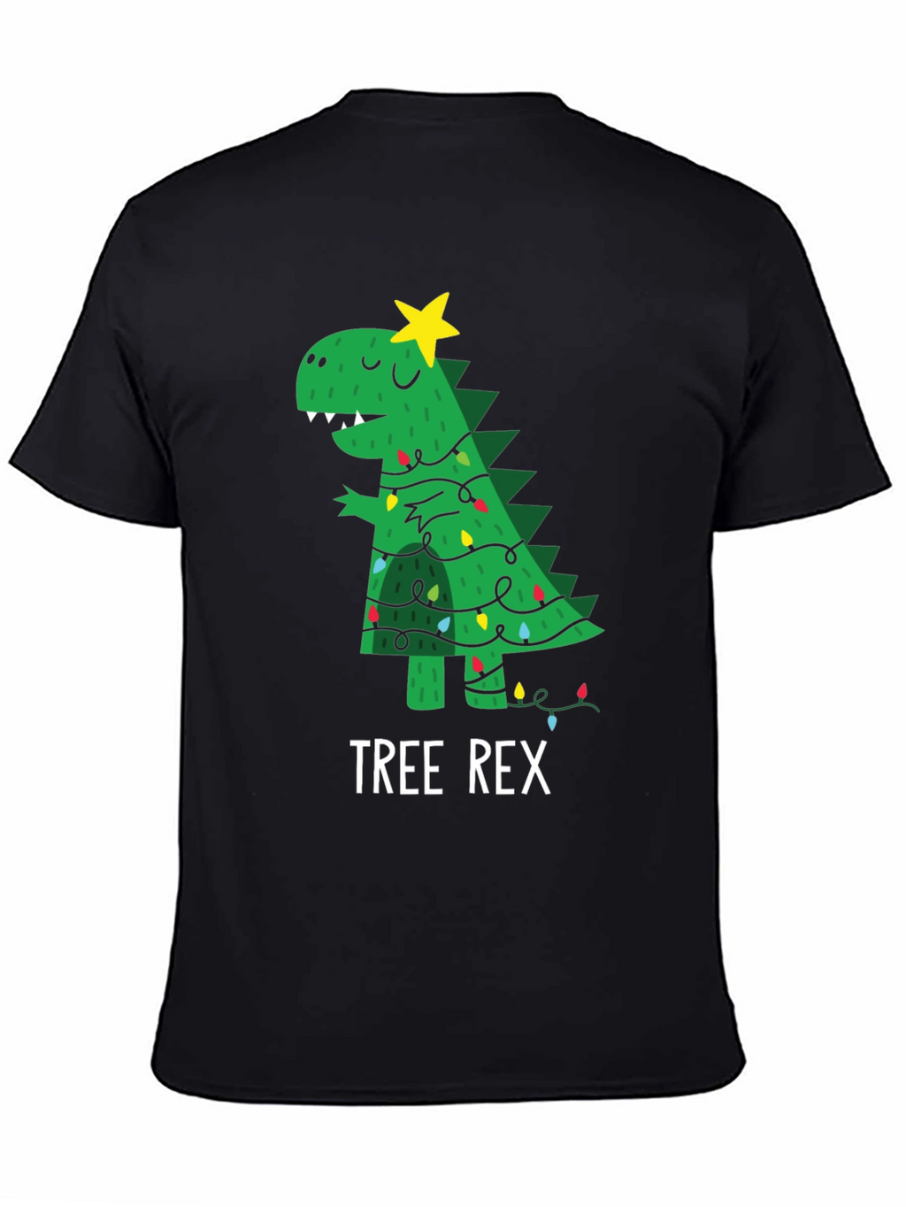 Tree Rex Christmas T-Shirt - Festive Dinosaur Tee