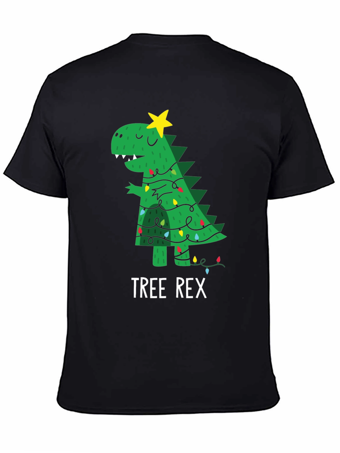 Tree Rex Christmas T-Shirt - Festive Dinosaur Tee