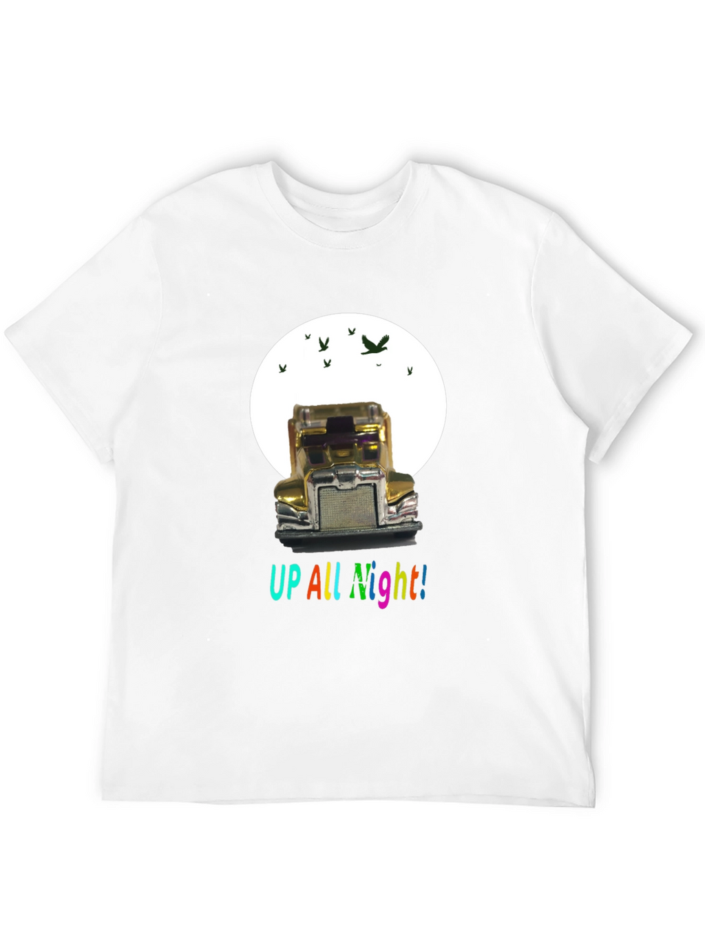 Up All Night Trucker T-Shirt