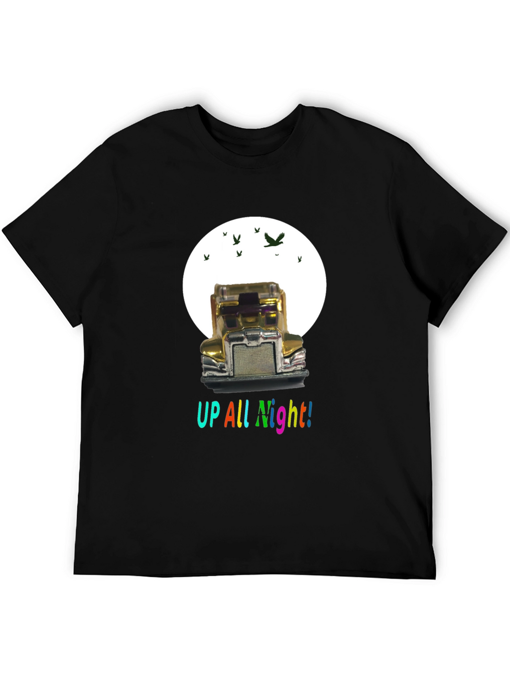Up All Night Trucker T-Shirt