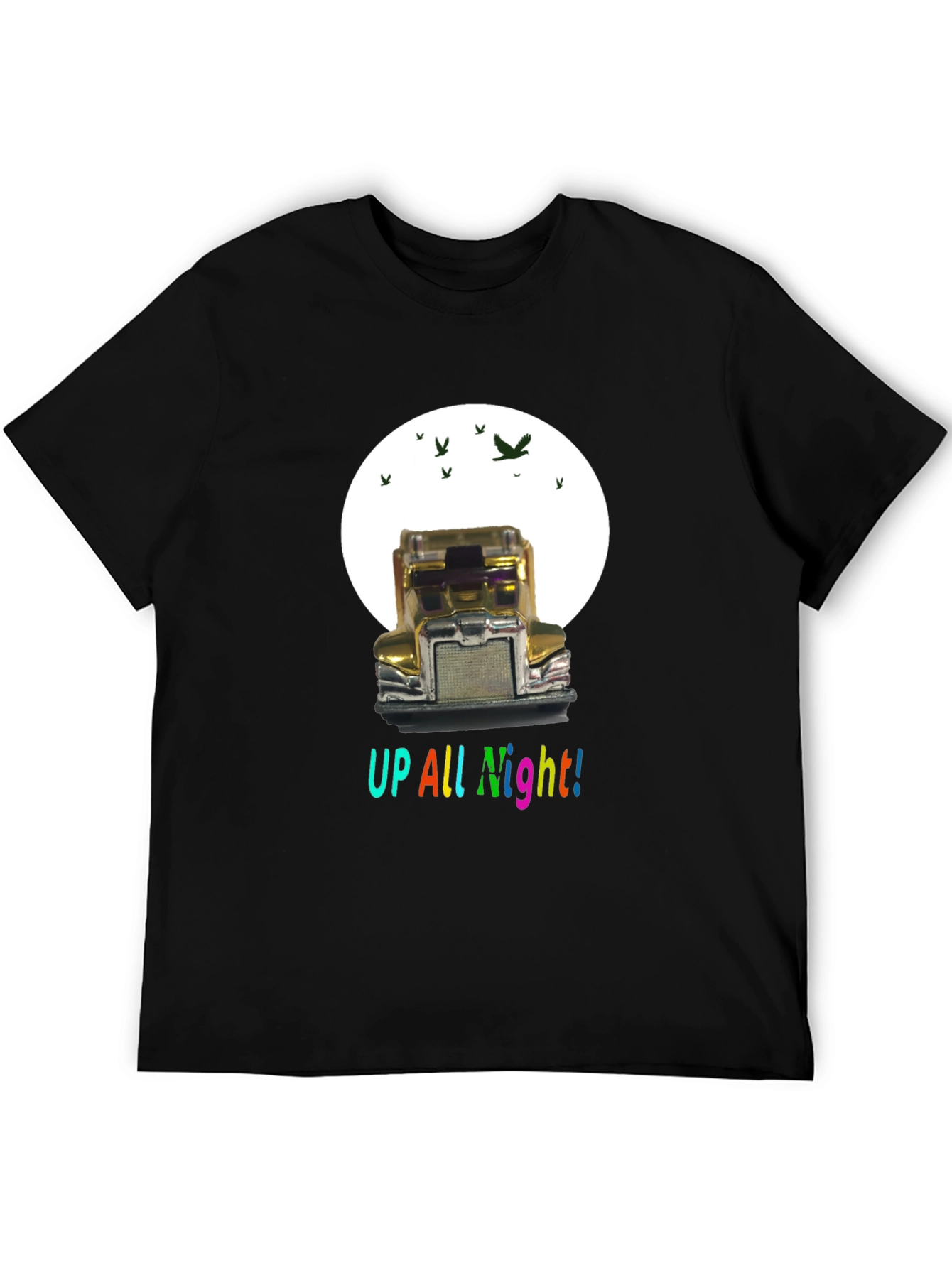Up All Night Trucker T-Shirt
