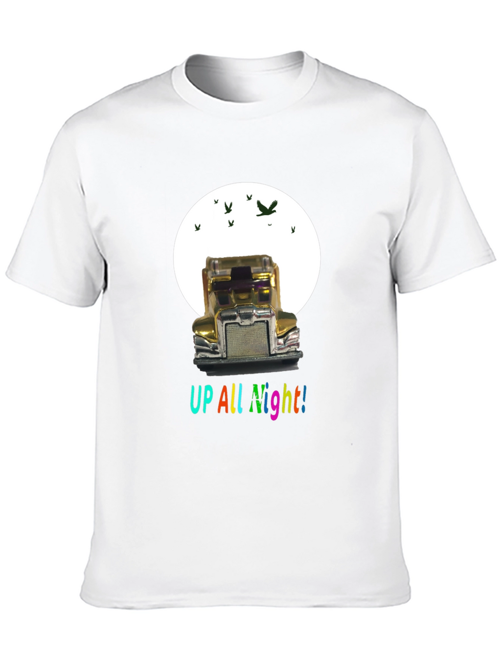 Up All Night Trucker T-Shirt
