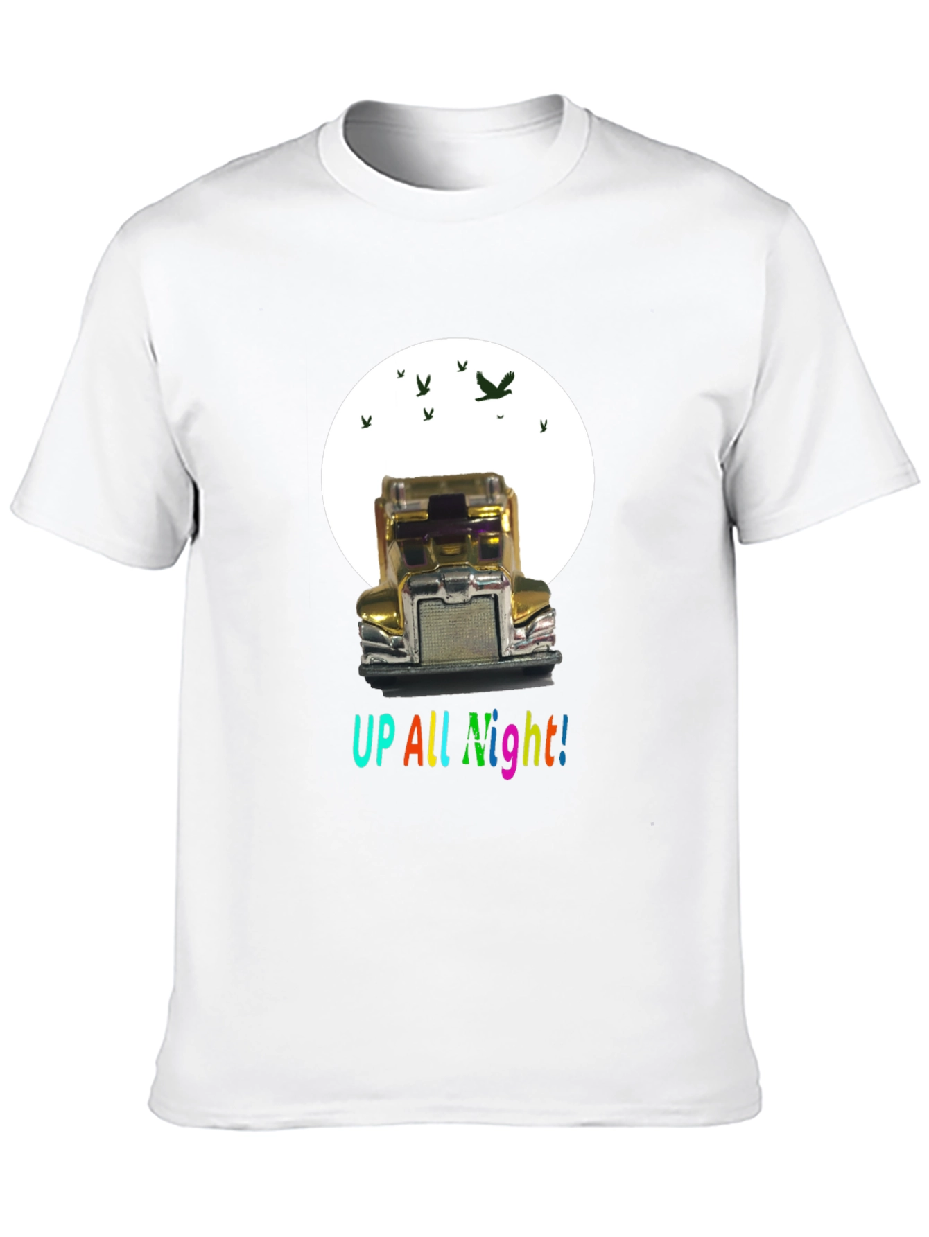 Up All Night Trucker T-Shirt