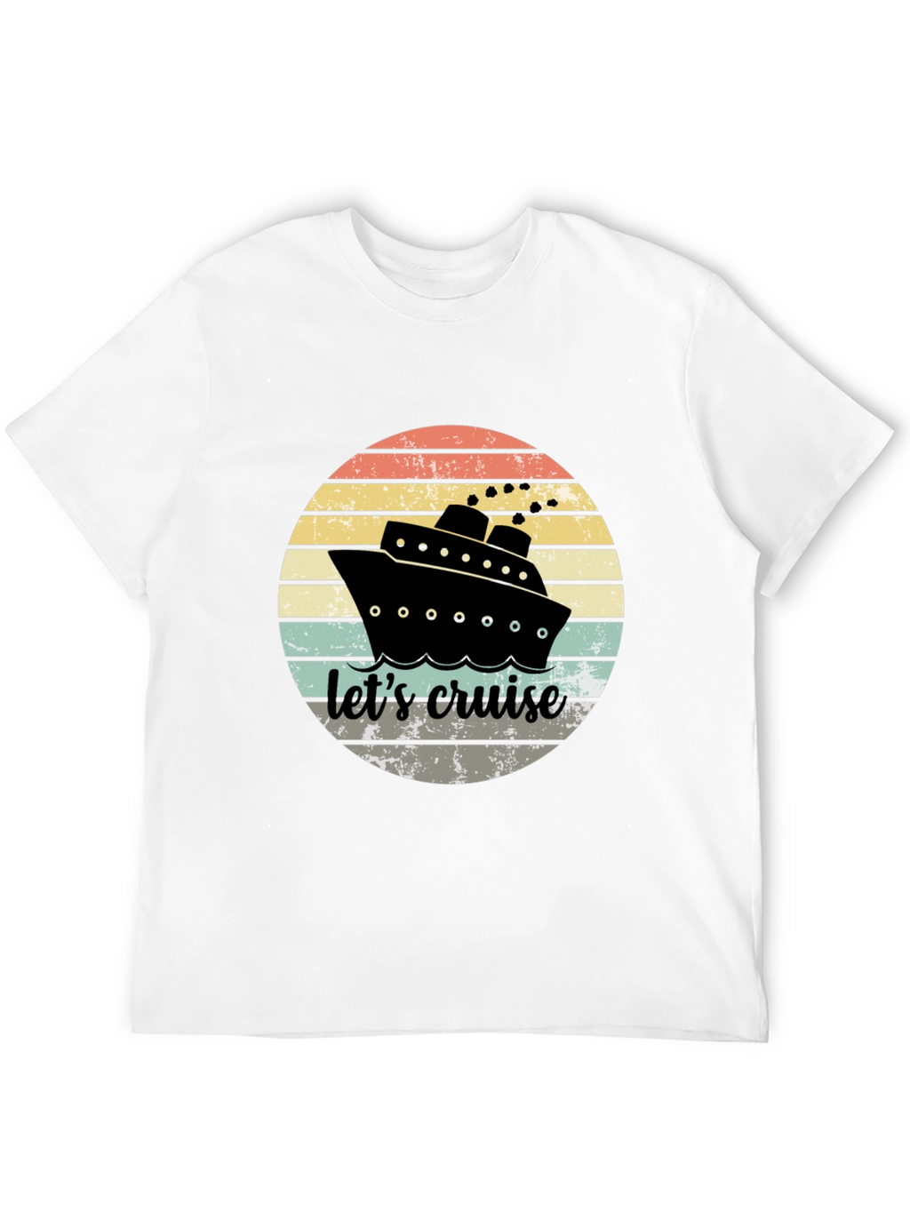 Lets Cruise Graphic Tee - Nautical Summer T-Shirt