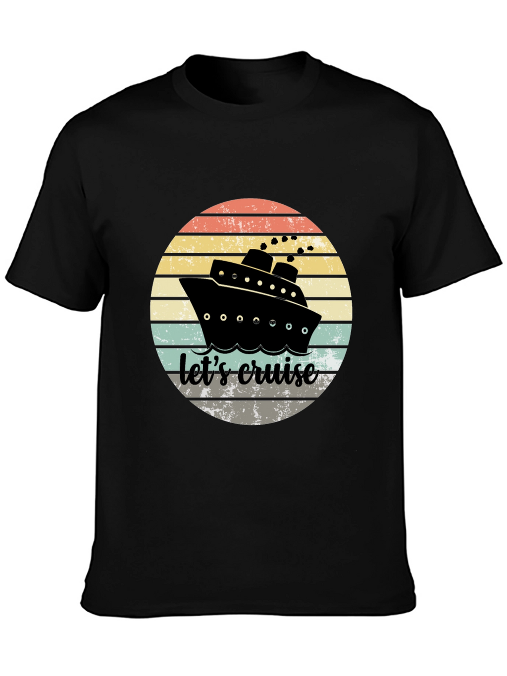 Lets Cruise Graphic Tee - Nautical Summer T-Shirt