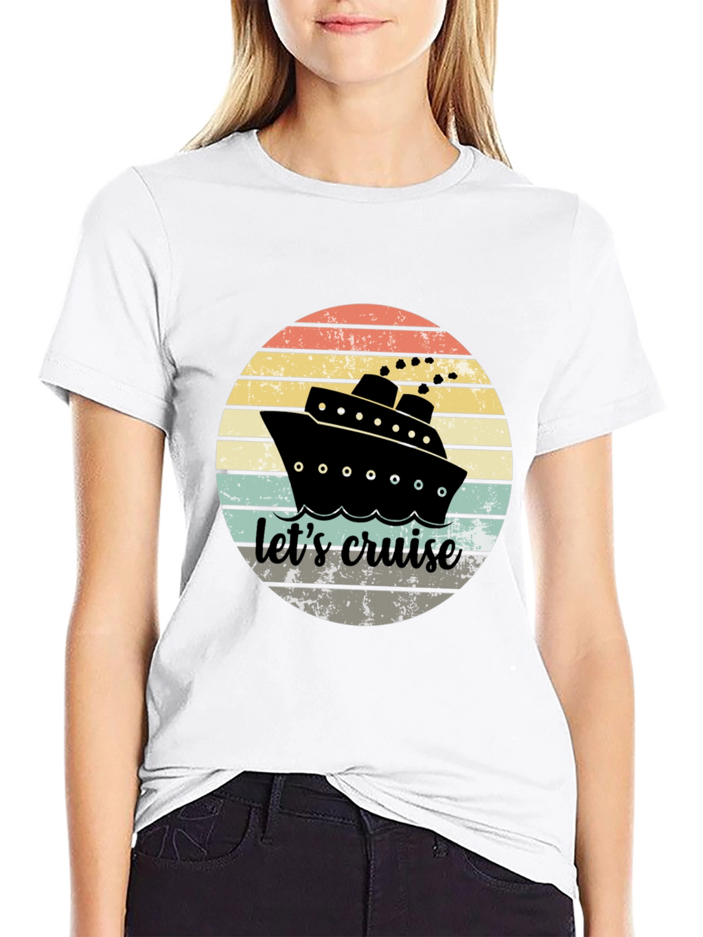 Lets Cruise Graphic Tee - Nautical Summer T-Shirt