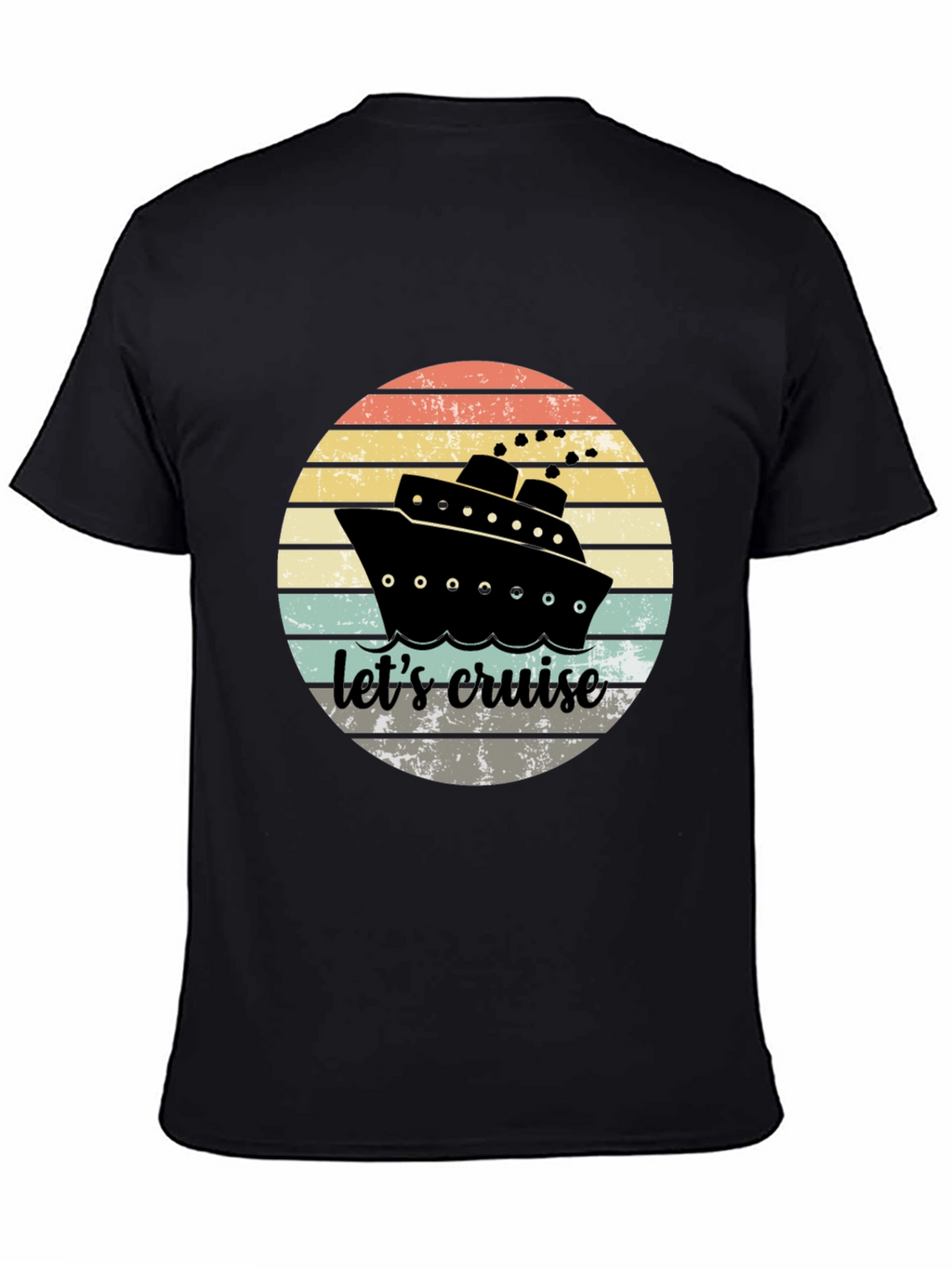 Lets Cruise Graphic Tee - Nautical Summer T-Shirt