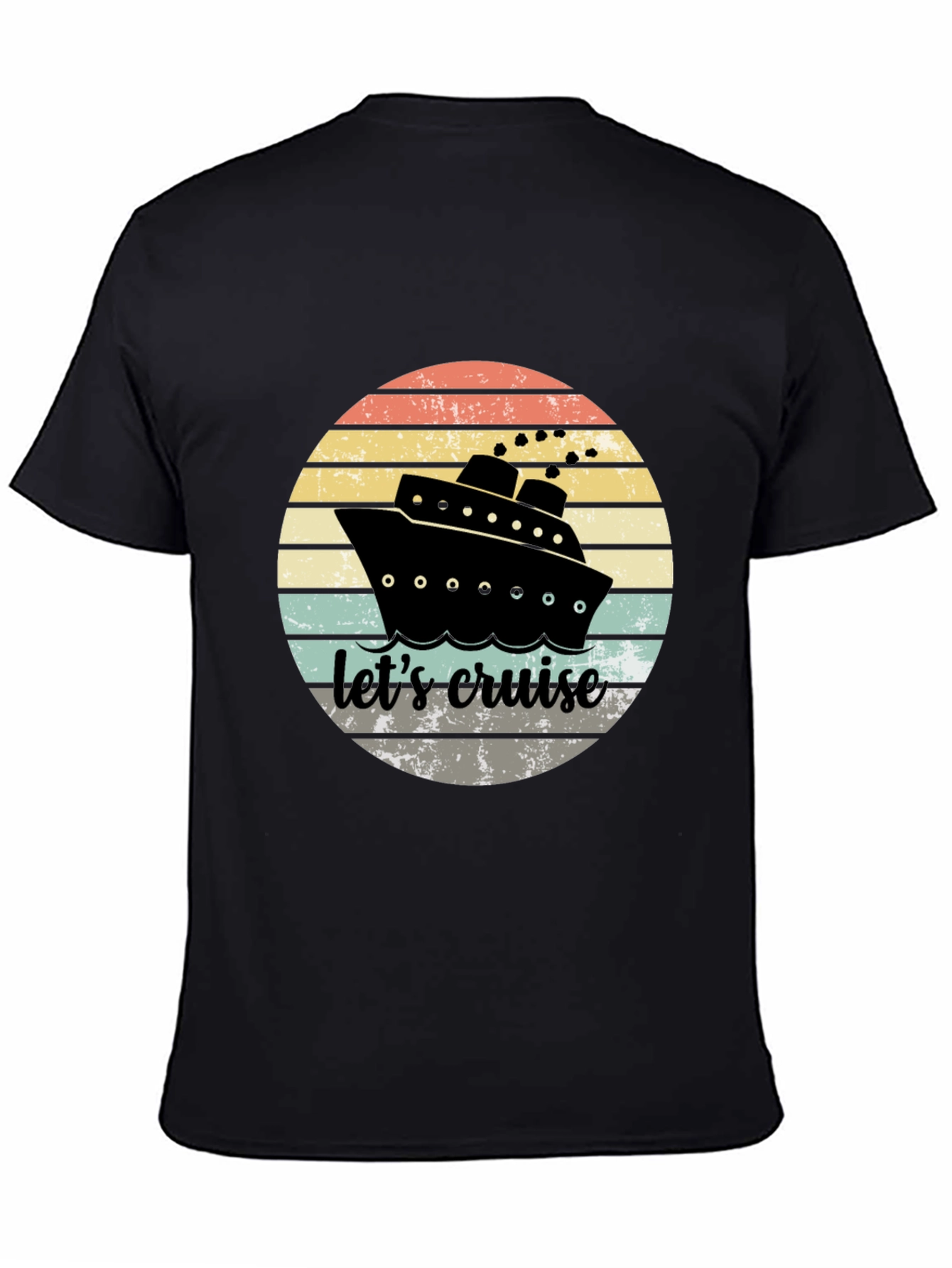 Lets Cruise Graphic Tee - Nautical Summer T-Shirt