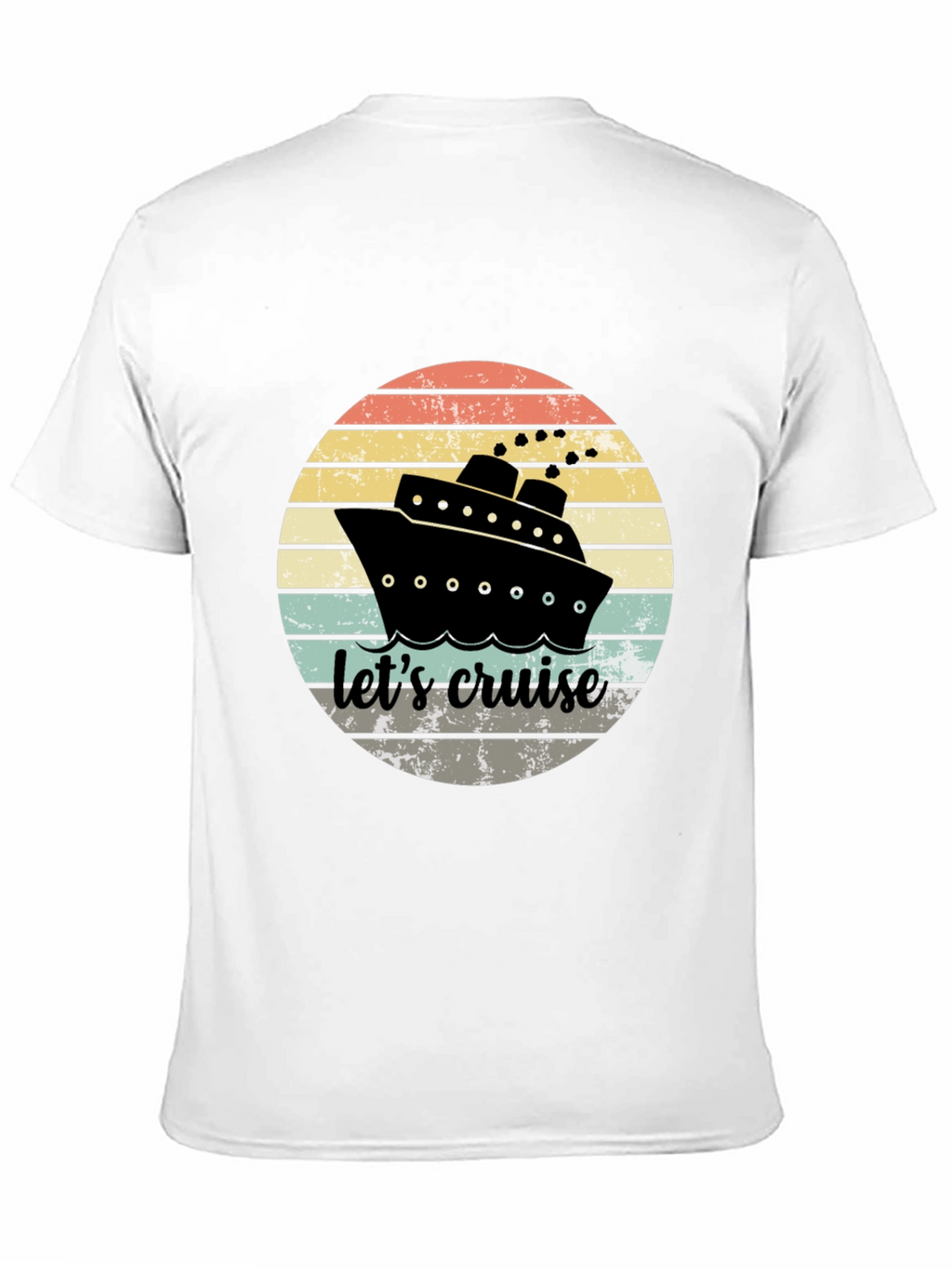 Lets Cruise Graphic Tee - Nautical Summer T-Shirt