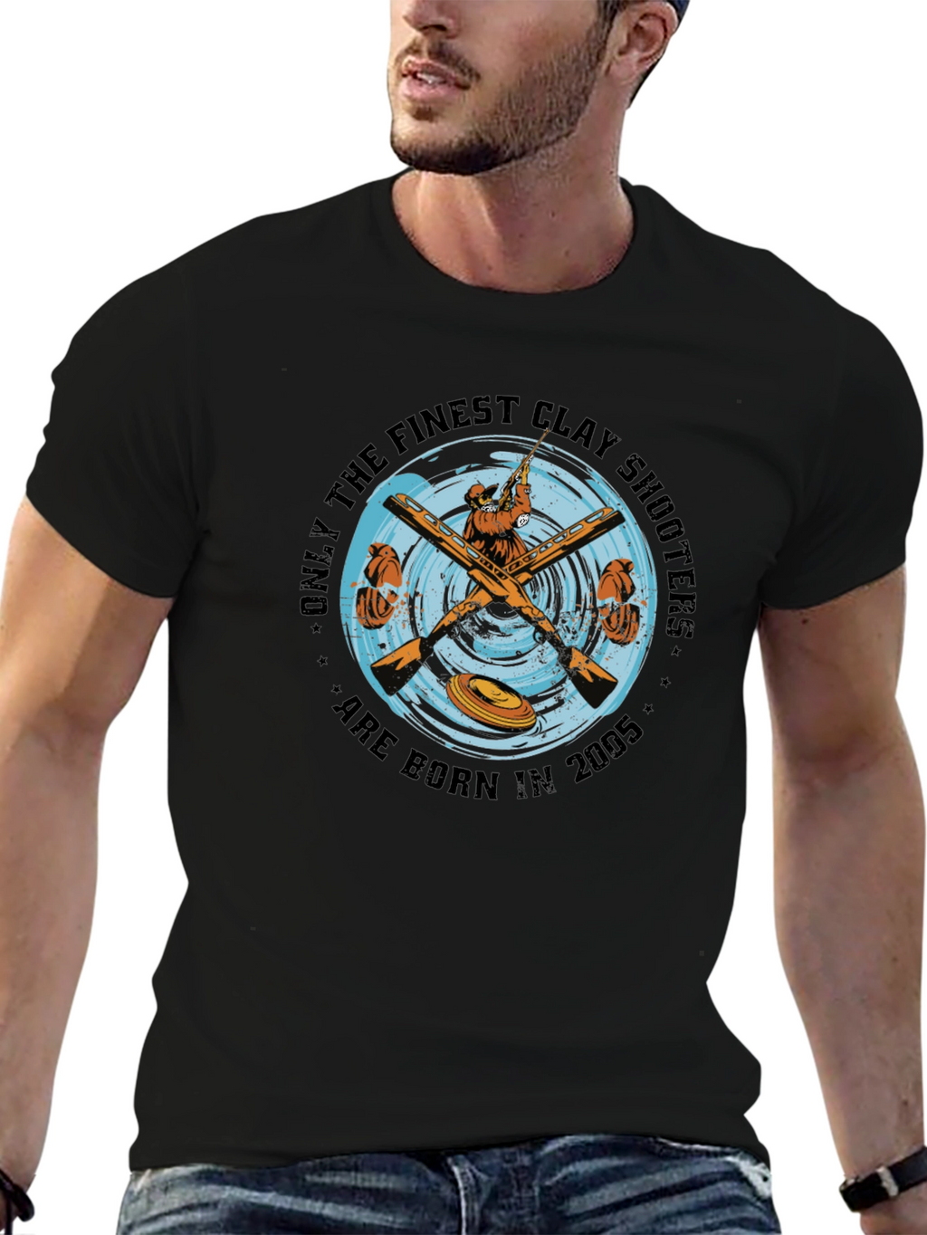 Finest Clay Shooters Black T-Shirt