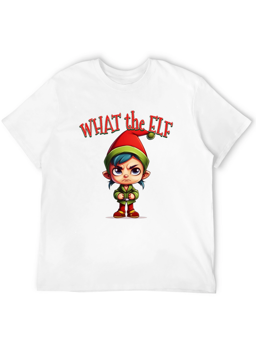 What the Elf Funny Christmas T-Shirt