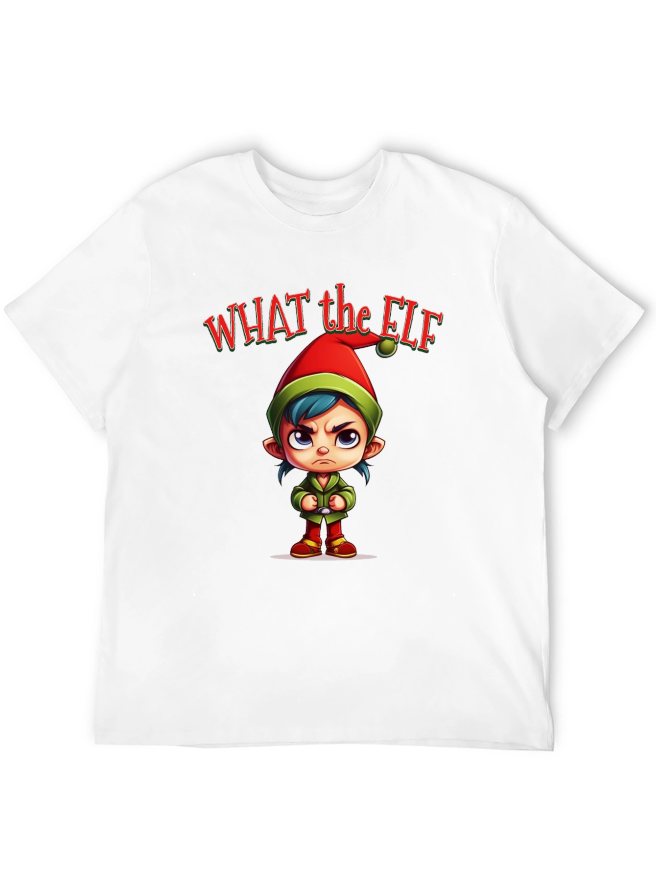 What the Elf Funny Christmas T-Shirt