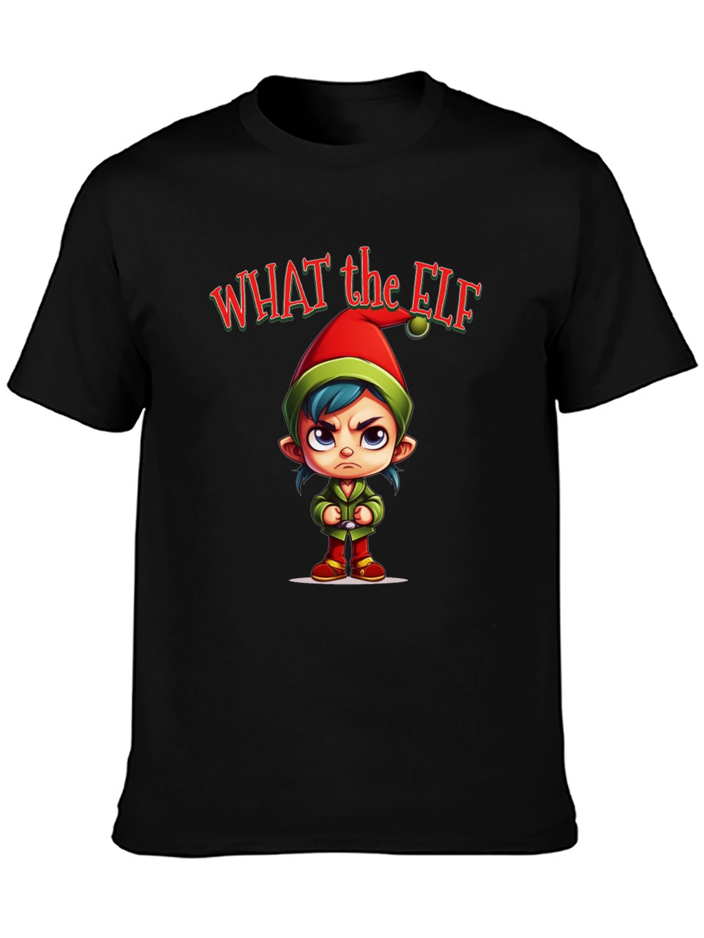 What the Elf Funny Christmas T-Shirt